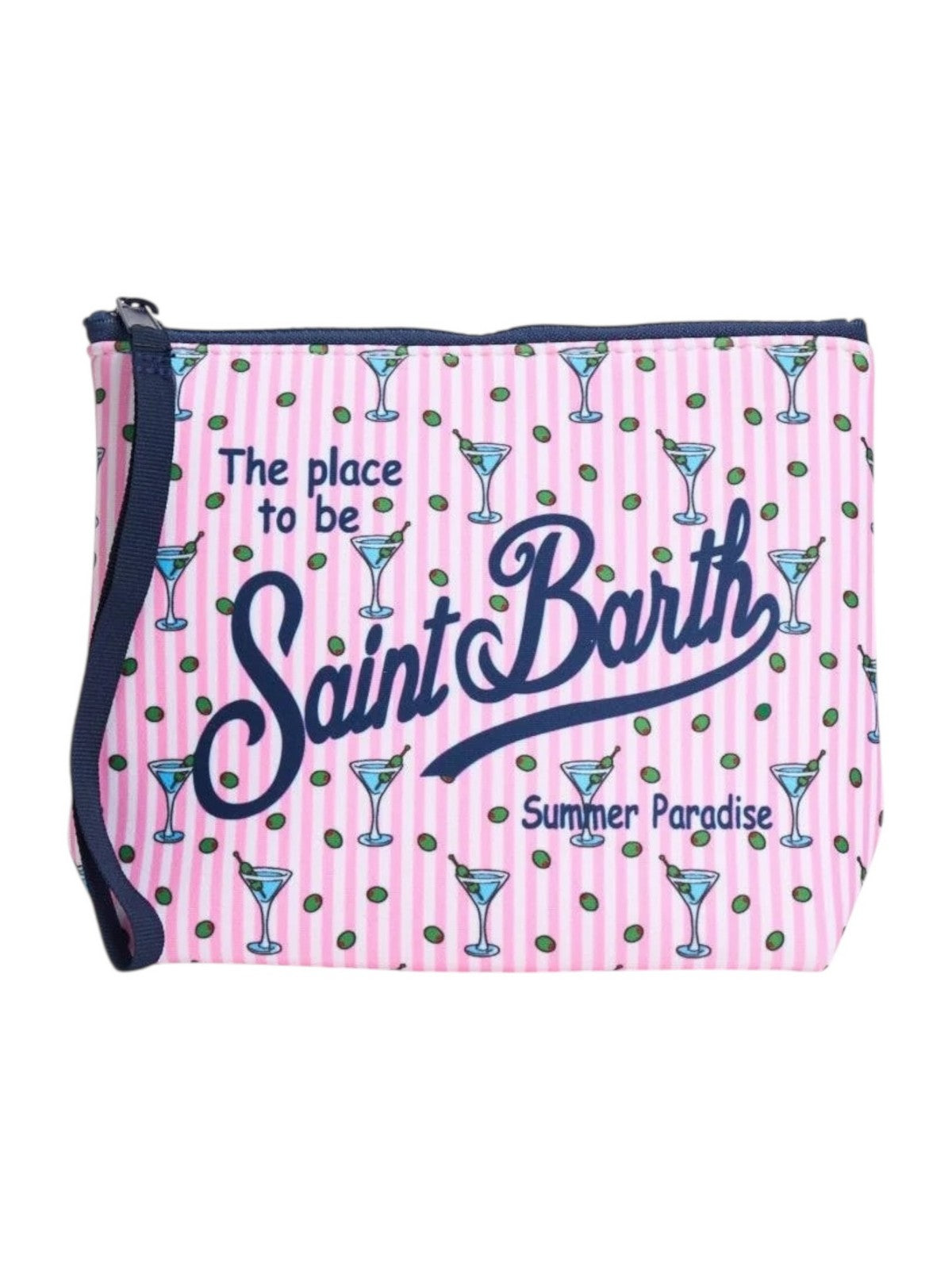 MC2 SAINT BARTH Pochette Unisex adulto  ALINE 00842L DRY COCKTAIL STRIPES 25 gioboutiqueweb