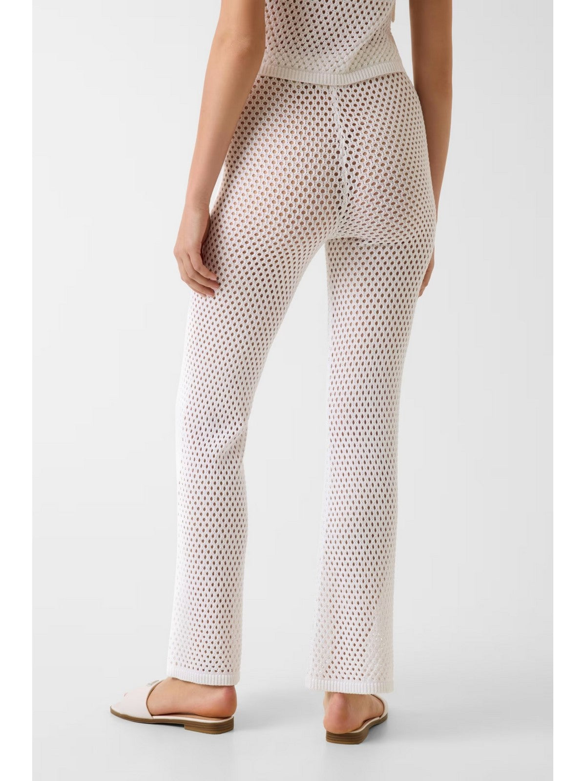 GUESS BEACHWEAR Pantalone Donna LUNA PANT SWRT E6GB05 Z5632 G1CR PALE PEARL gioboutiqueweb