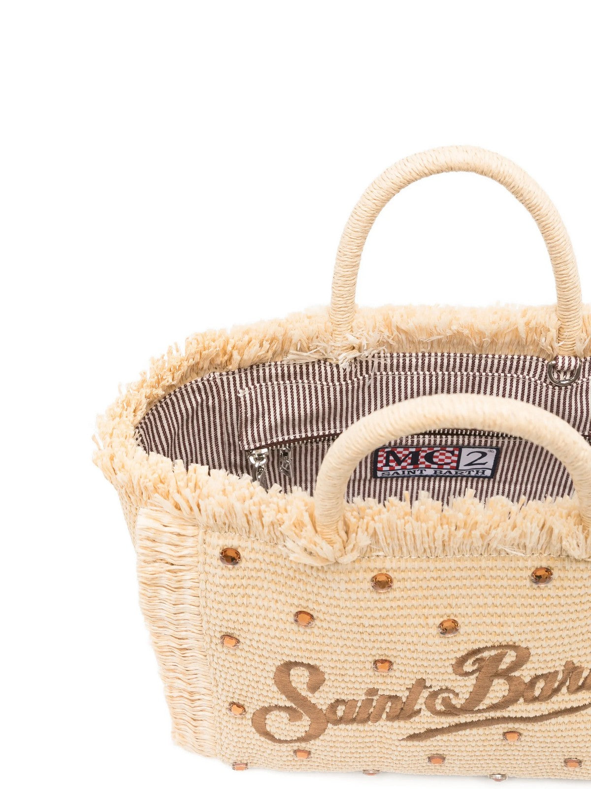 MC2 SAINT BARTH Borsa Donna  COLETTE STRAW N 02747L STRASS 18 EMB