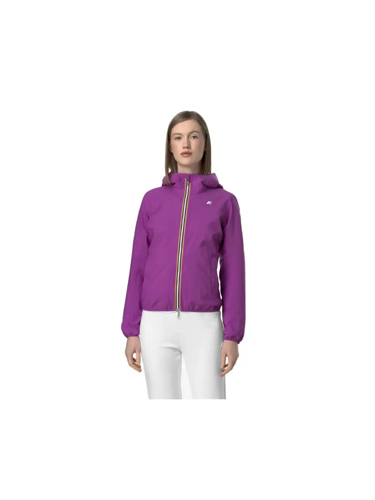 K-WAY Giubbino Donna LILY STRETCH DOT K5127LW 521 Viola gioboutiqueweb