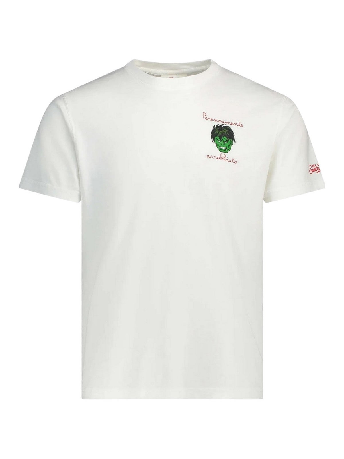 MC2 SAINT BARTH T-shirt Uomo  TSHIRT MAN 04962H ANGRY HULK 01N EMB gioboutiqueweb