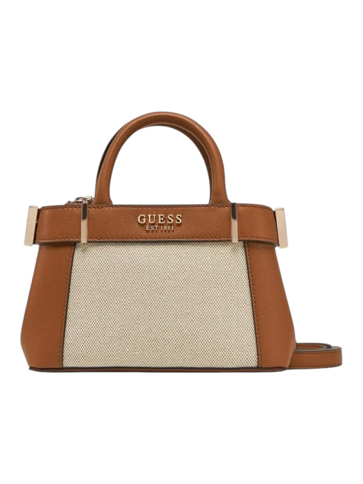 GUESS Borsa Donna ANADELA MINI SATCHEL HWAG96 33760 NTC Beige gioboutiqueweb