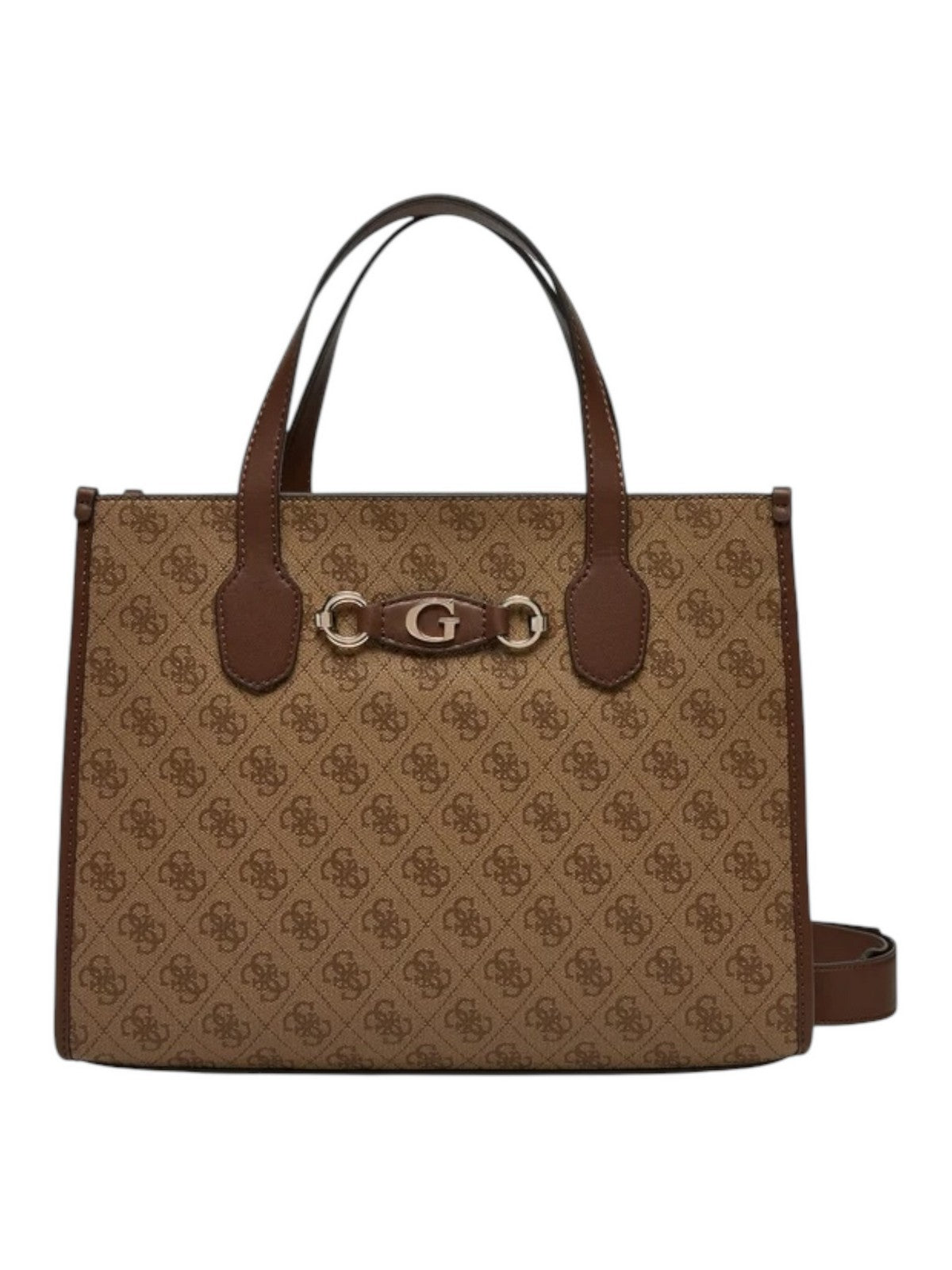 GUESS Borsa Donna IZZY 2 COMP TOTE HWSG86 54220 LGW Marrone gioboutiqueweb