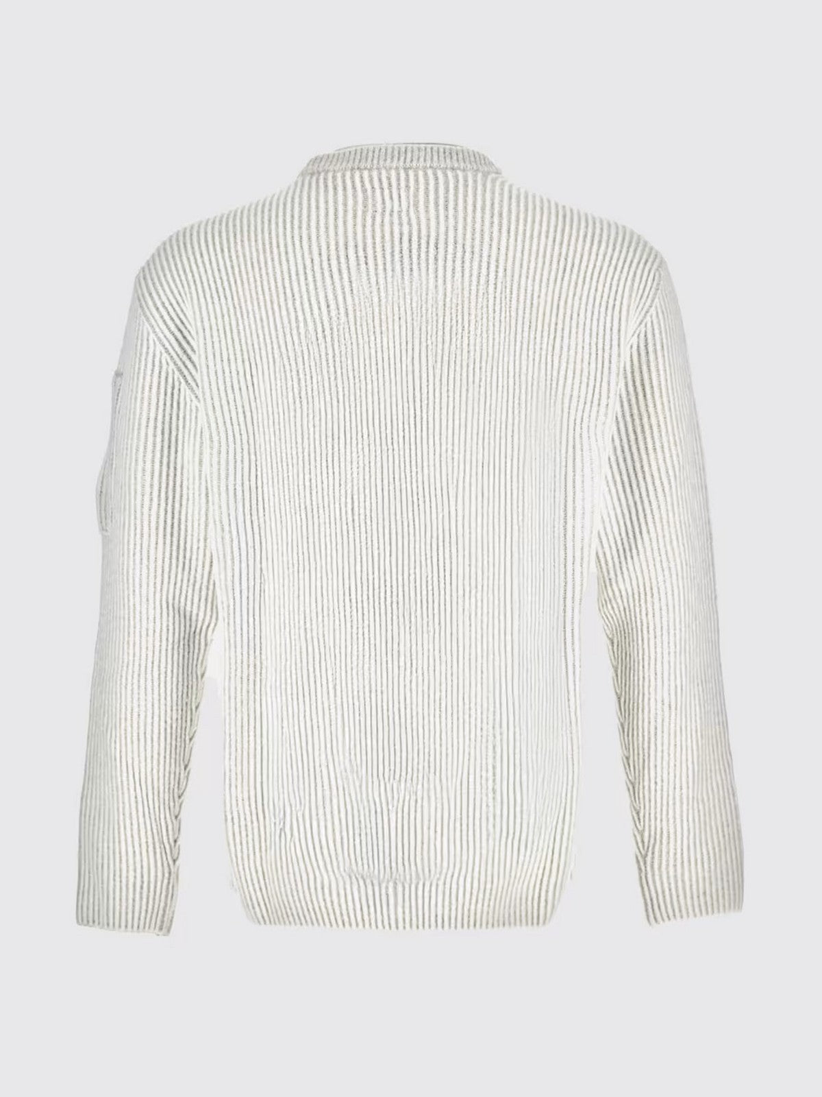 C.P. COMPANY Maglione Uomo  19CMKN307A006170A M12 M12 - WHITE MELANGE