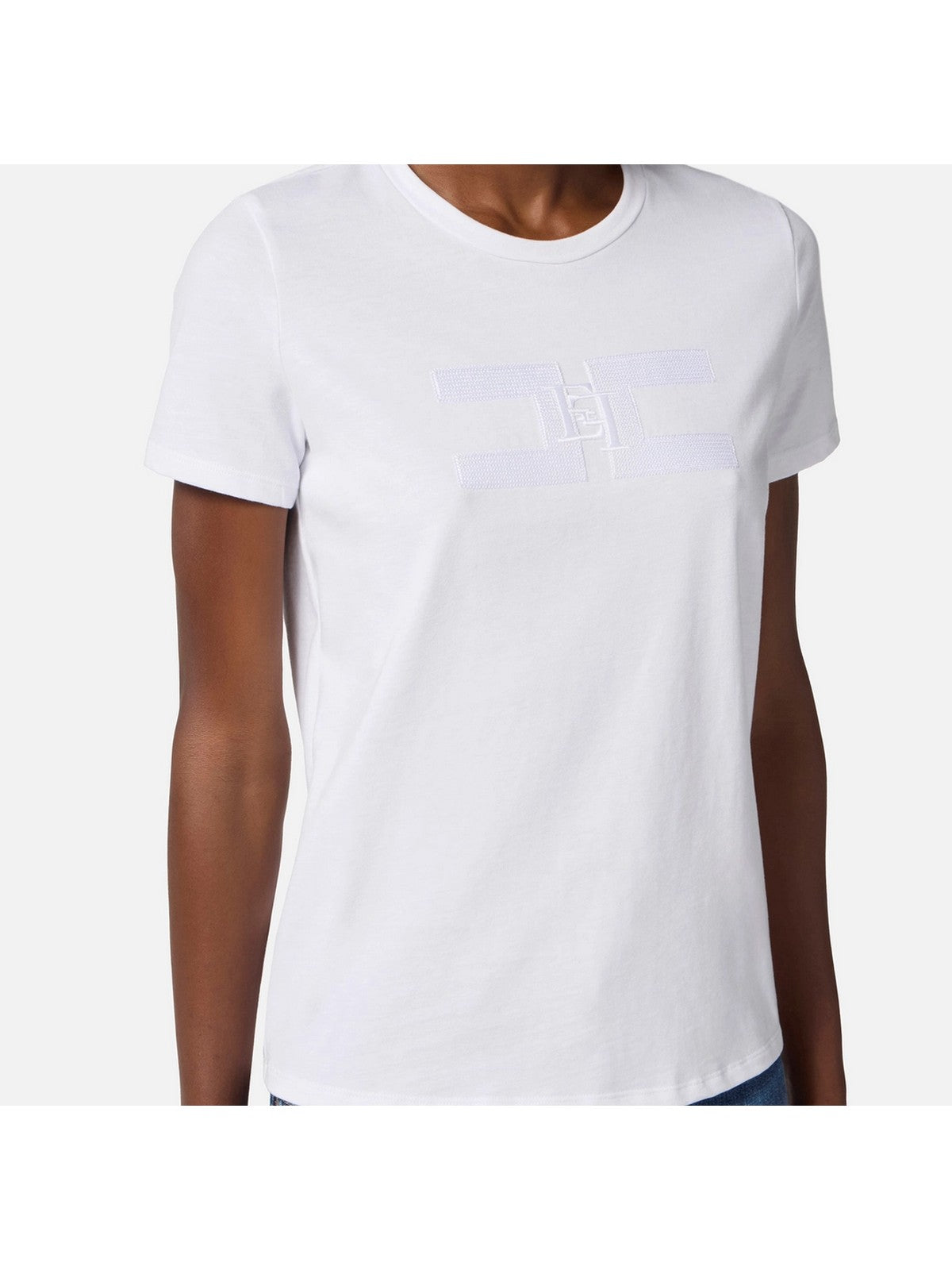 ELISABETTA FRANCHI T-shirt Donna  MA00756E2 270 GESSO