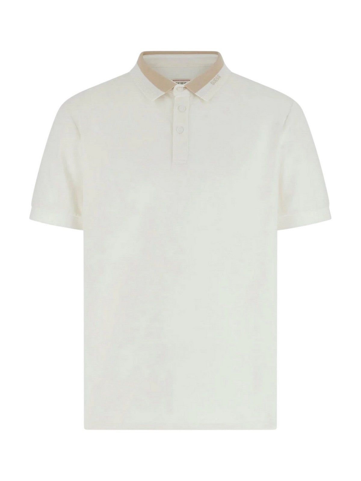 GUESS Polo Uomo SS PAUL GUESS COLLAR POLO M6RP47 KARS2 G018 SALT WHITE gioboutiqueweb