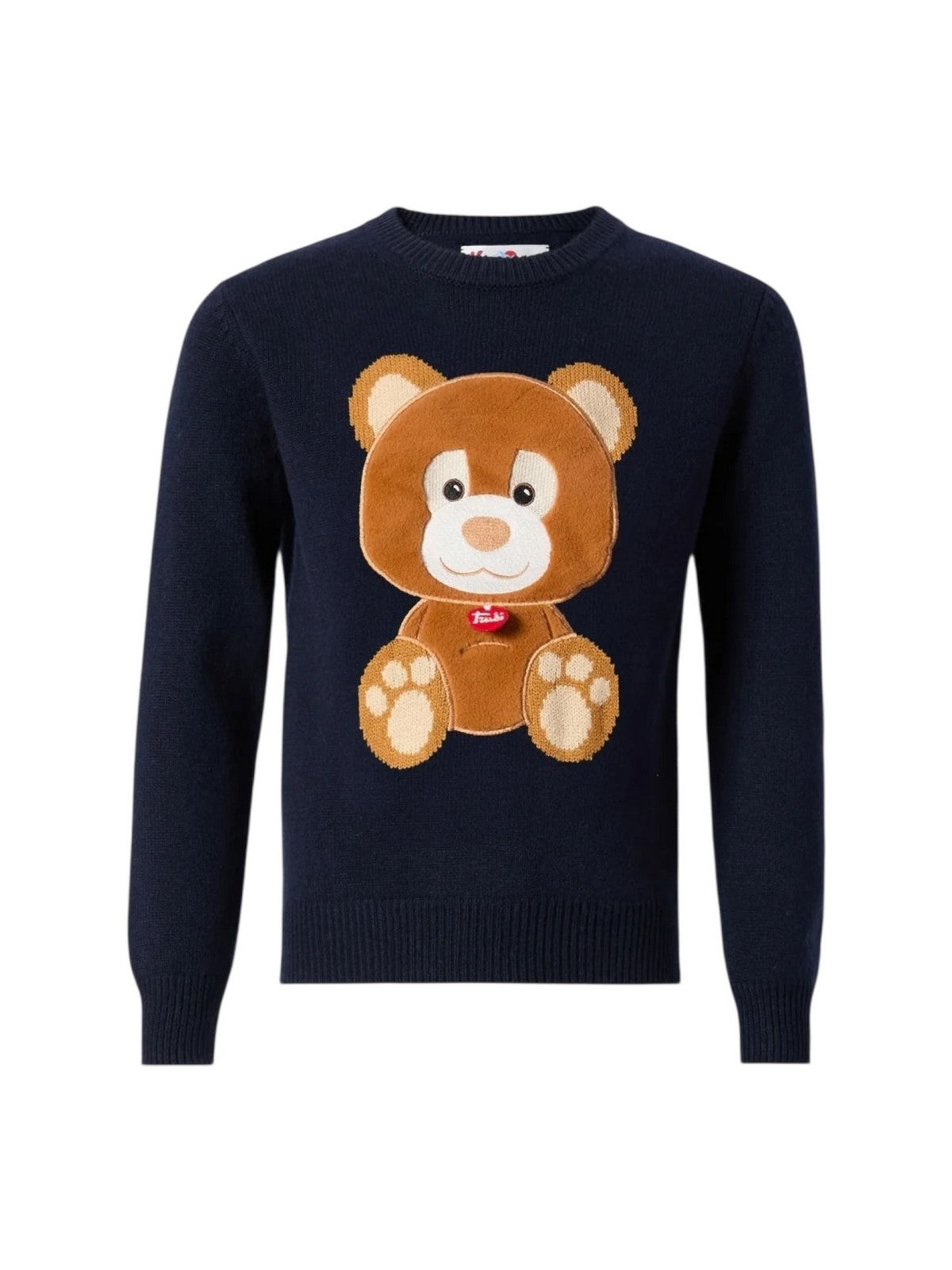 MC2 SAINT BARTH Maglione Bambini e ragazzi  DOUGLAS 01877I TRUDI ORSO 61 PATCH