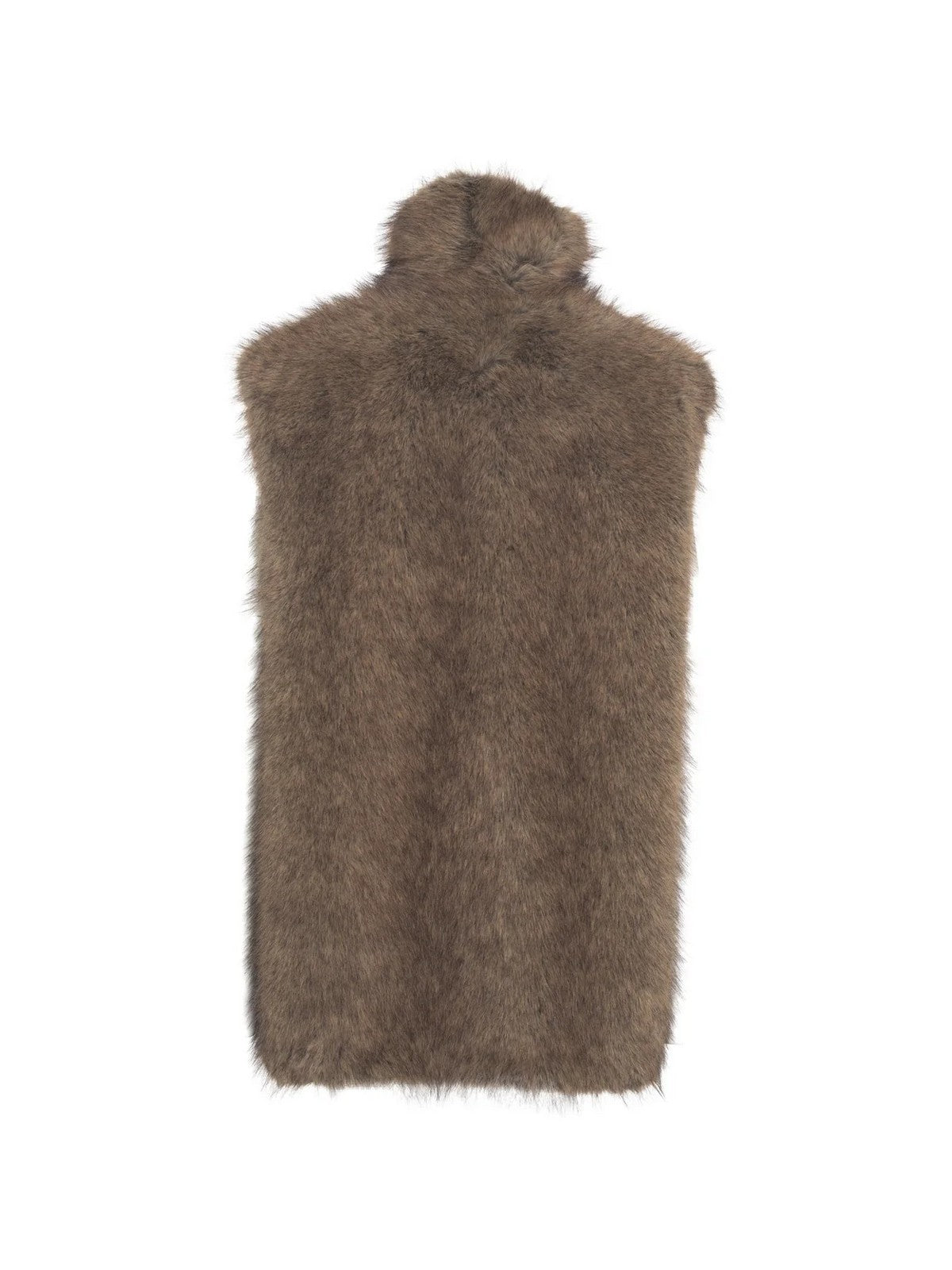 LIU JO WHITE Gilet Donna  MF5495E1095 M9873 Brown wolf