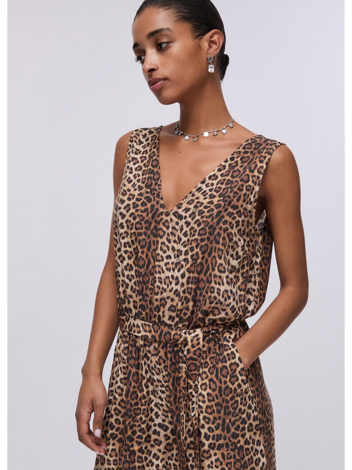 LIU JO BEACHWEAR Abito Donna  VA6050TS123 V9789 ANIMALIER