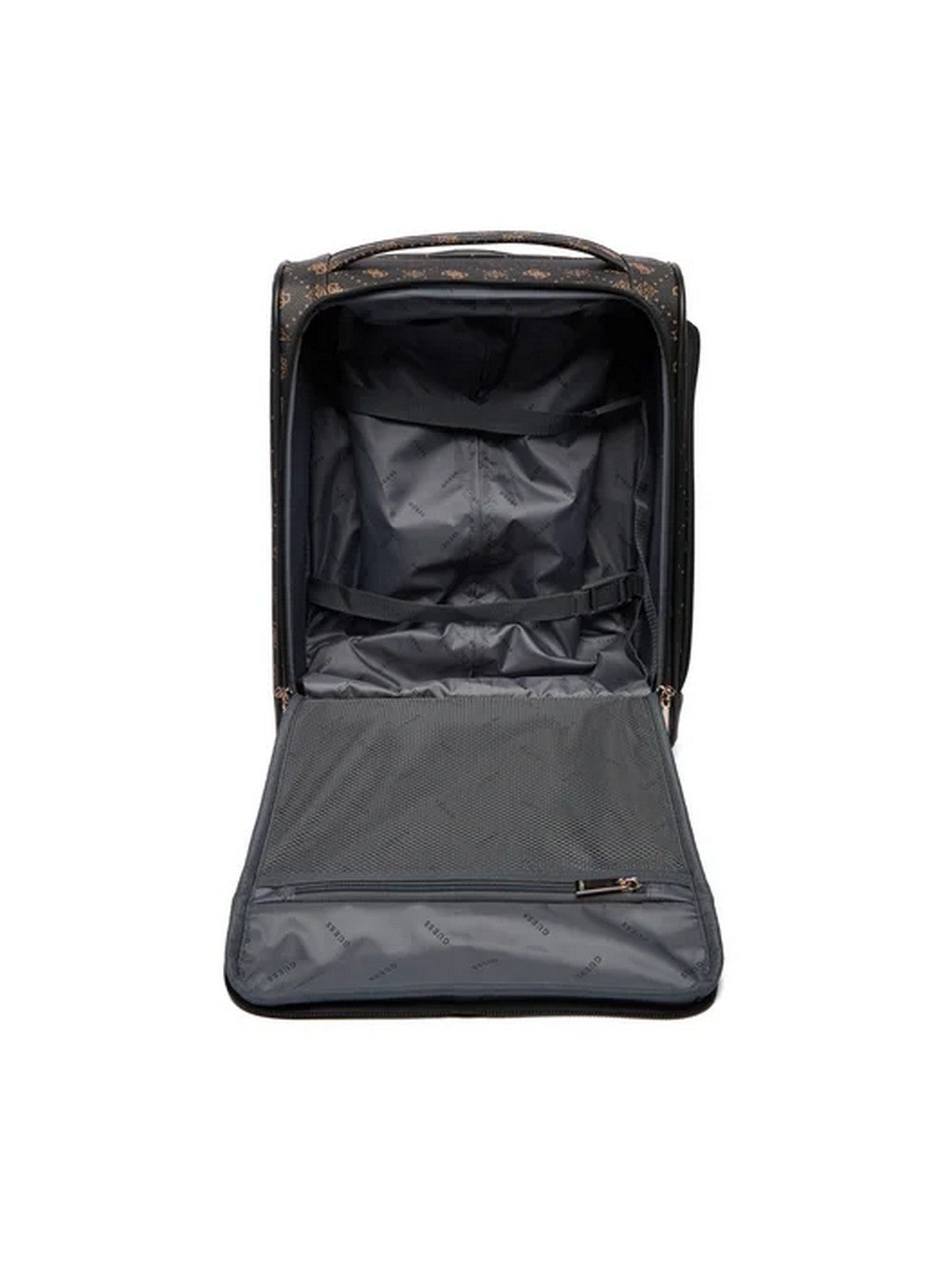 GUESS Valigie e Trolley Donna SILIA 16 IN CARRYON TWGP98 90972 ESL ESPRESSO LOGO gioboutiqueweb