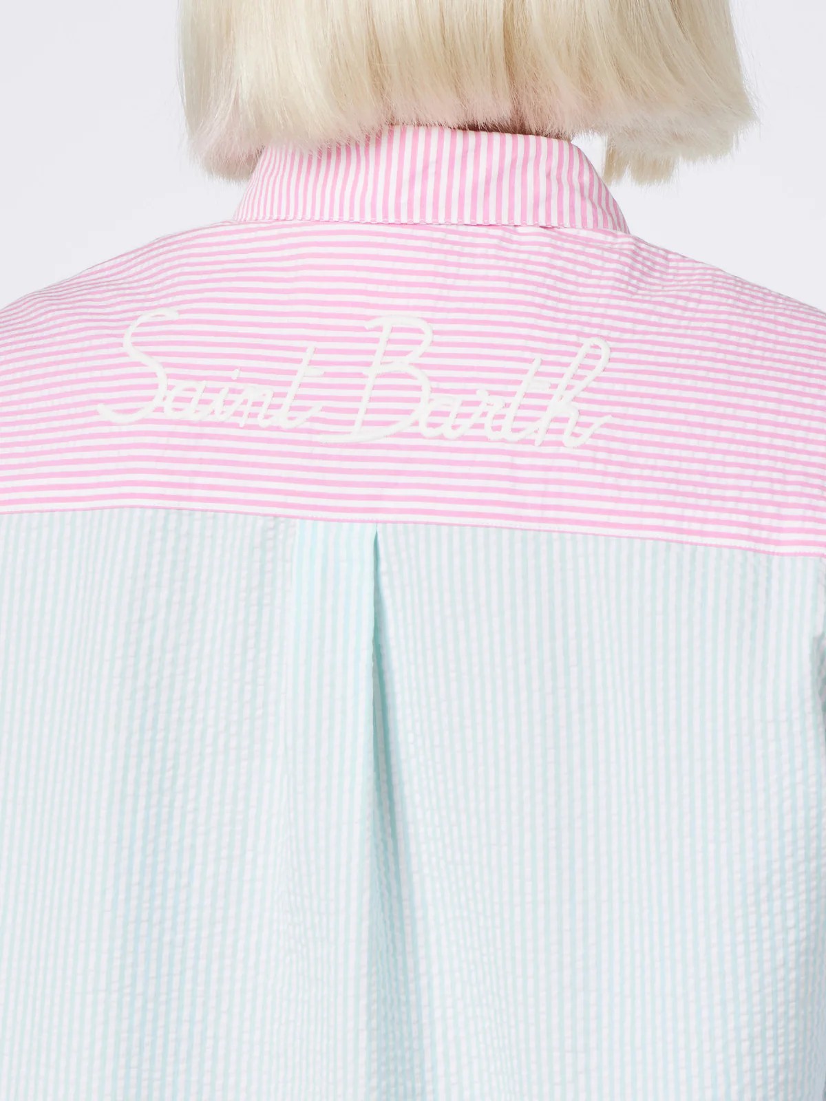 MC2 SAINT BARTH Camicia Donna  BRIGITTE 03999F Multicolore gioboutiqueweb