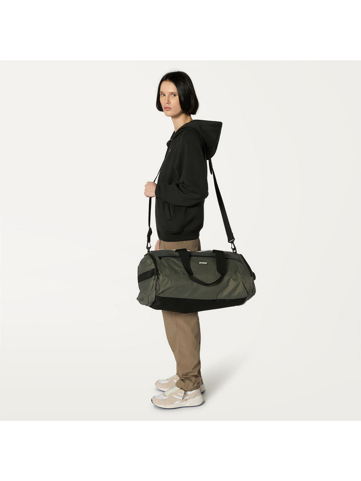 K-WAY Borsa Unisex adulto MAREVILLE M K8116VW WMR Verde gioboutiqueweb