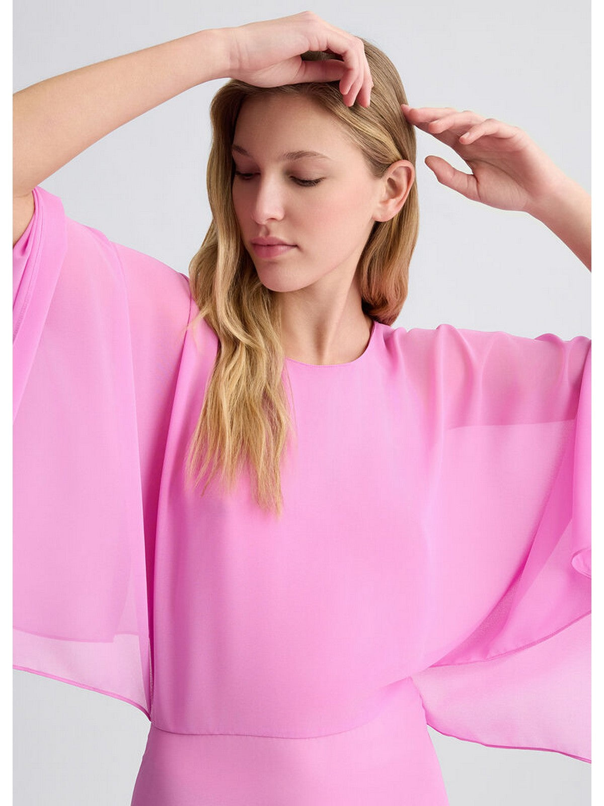 Liu Jo Black Woman Sukienka CA5355TS869 x0686 Pink Cake