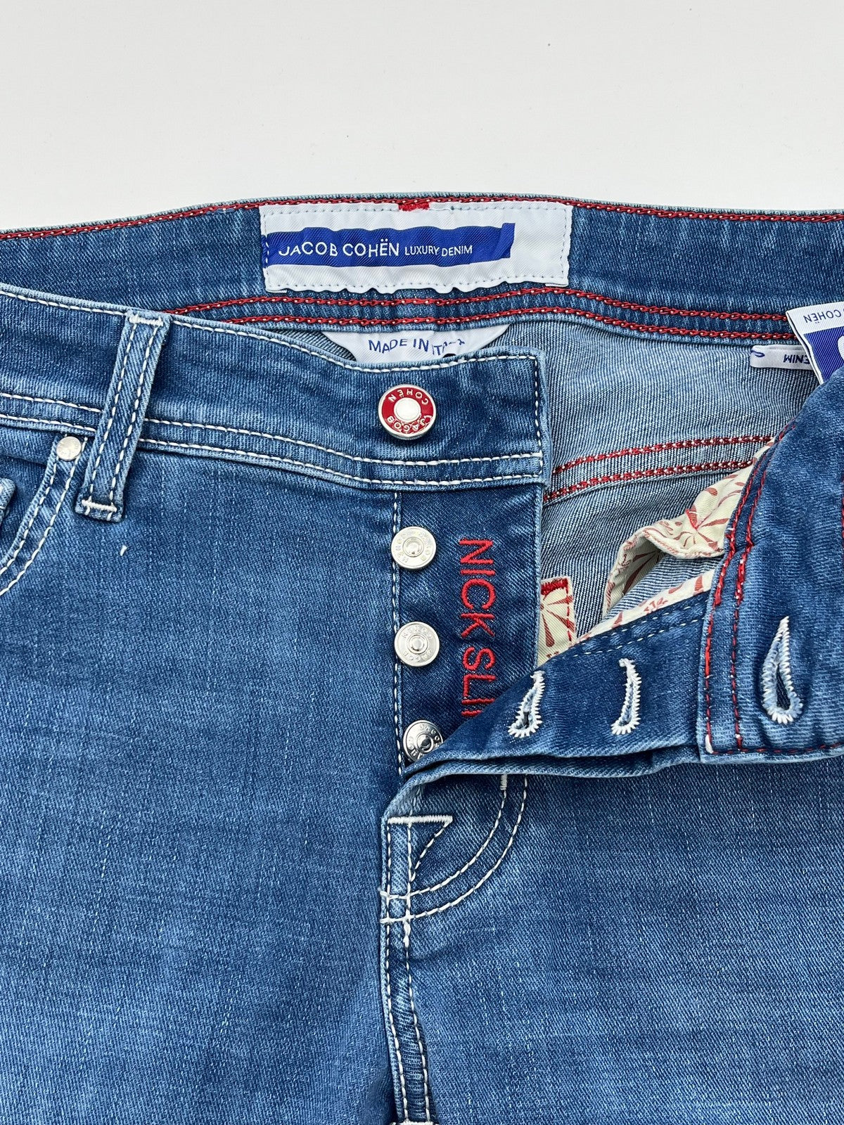JACOB COHEN Jeans Uomo  JUM_QE007 062 S4260 V2 200D Blu gioboutiqueweb