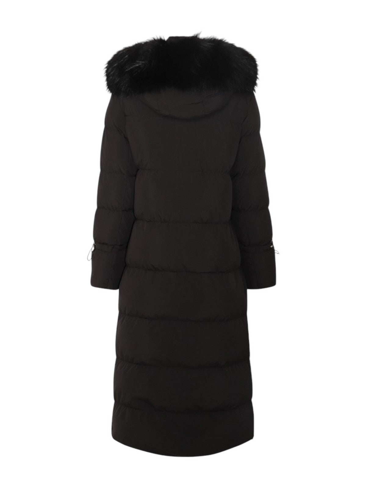 MOORER Piumino Donna BREUIL-FUR-STP MODGI100744  U0001 Nero gioboutiqueweb