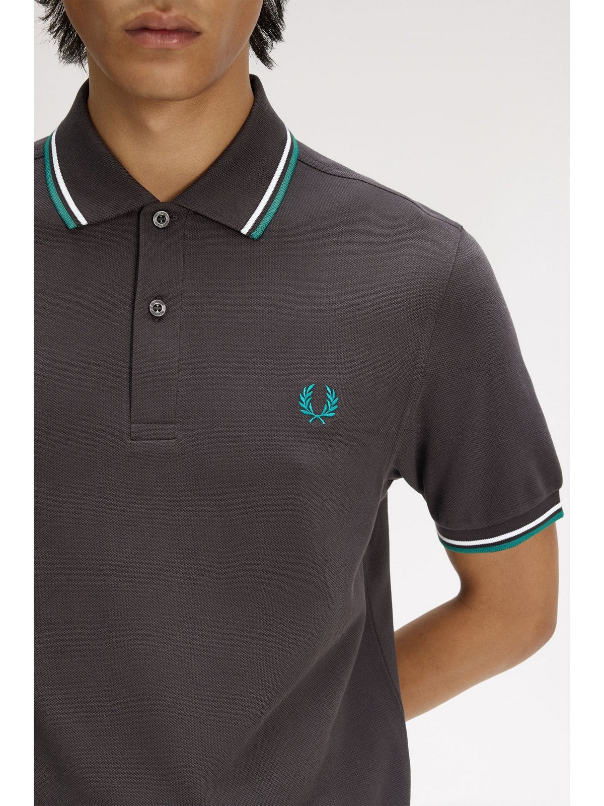 FRED PERRY Polo Uomo  FP-M3600P 85B ANGY/LIIC/SPGN