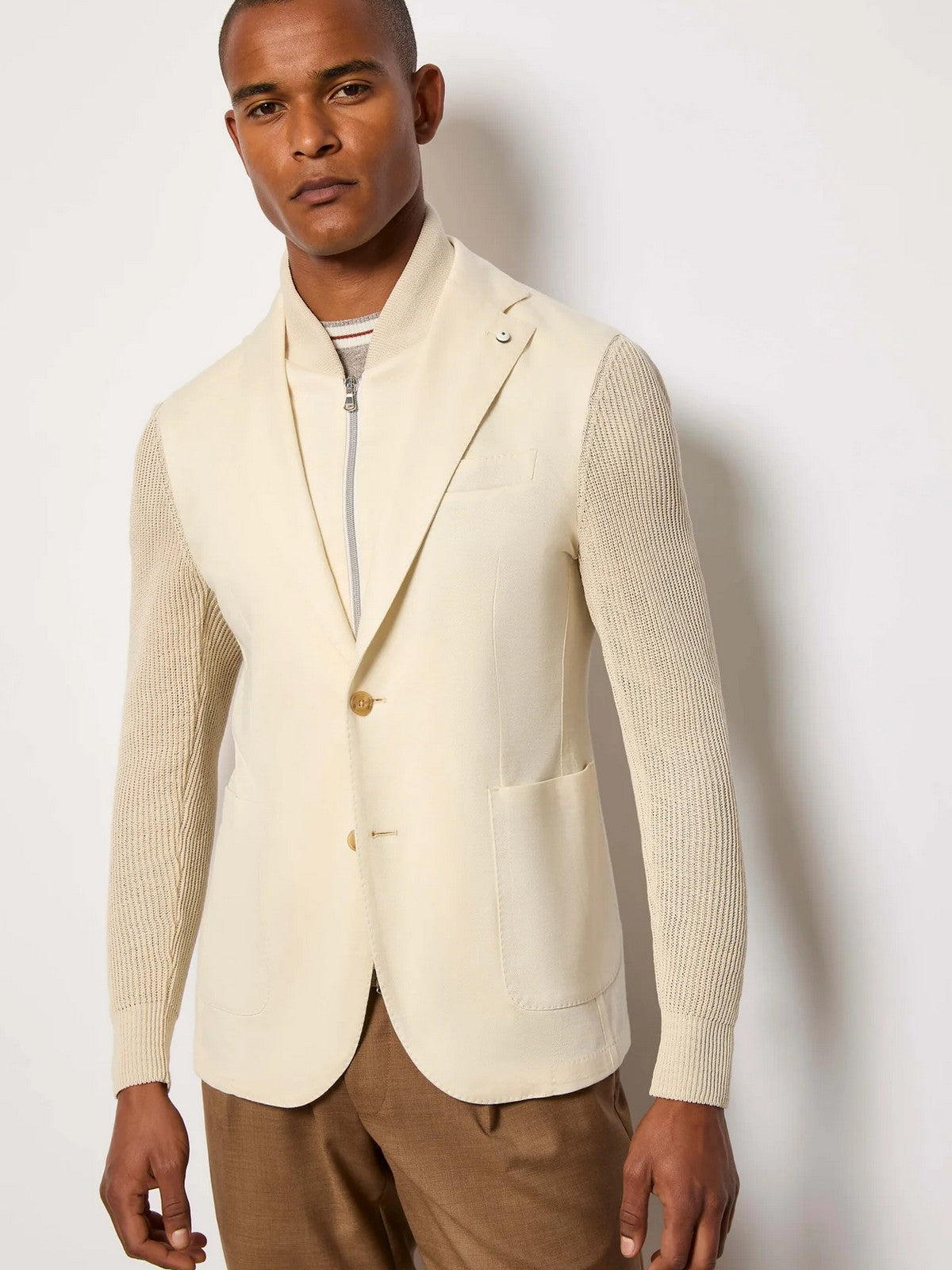 L.B.M. 1911 Giacca Uomo ANDREW 55205/1  2827 Bianco
