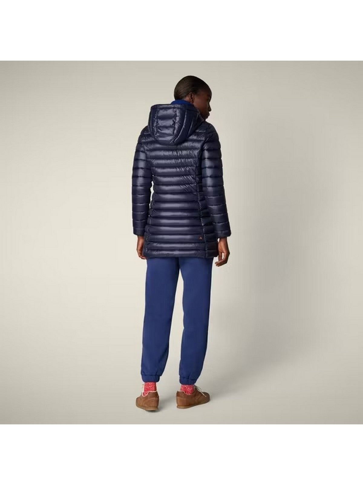 SAVE THE DUCK Cappotto Donna MIRI D47180W LOVY21 90010 BLUE BLACK