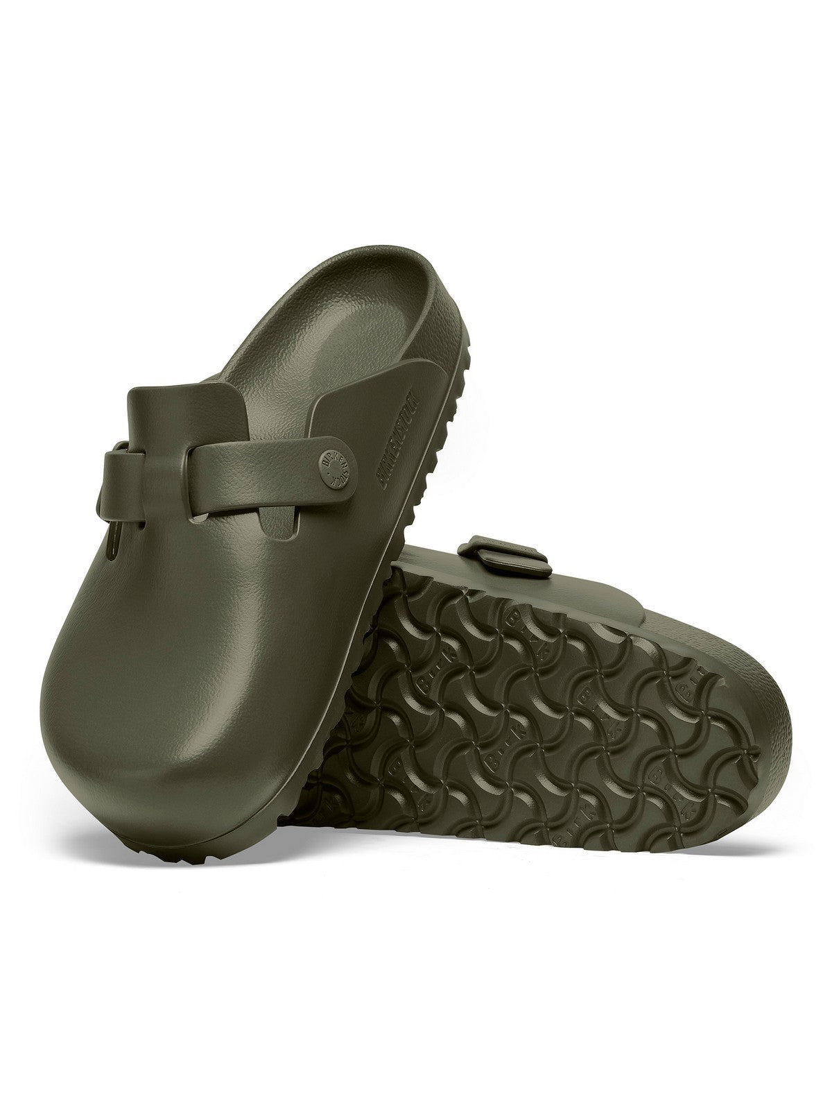 BIRKENSTOCK Sandalo Uomo Boston 1026215 Verde gioboutiqueweb