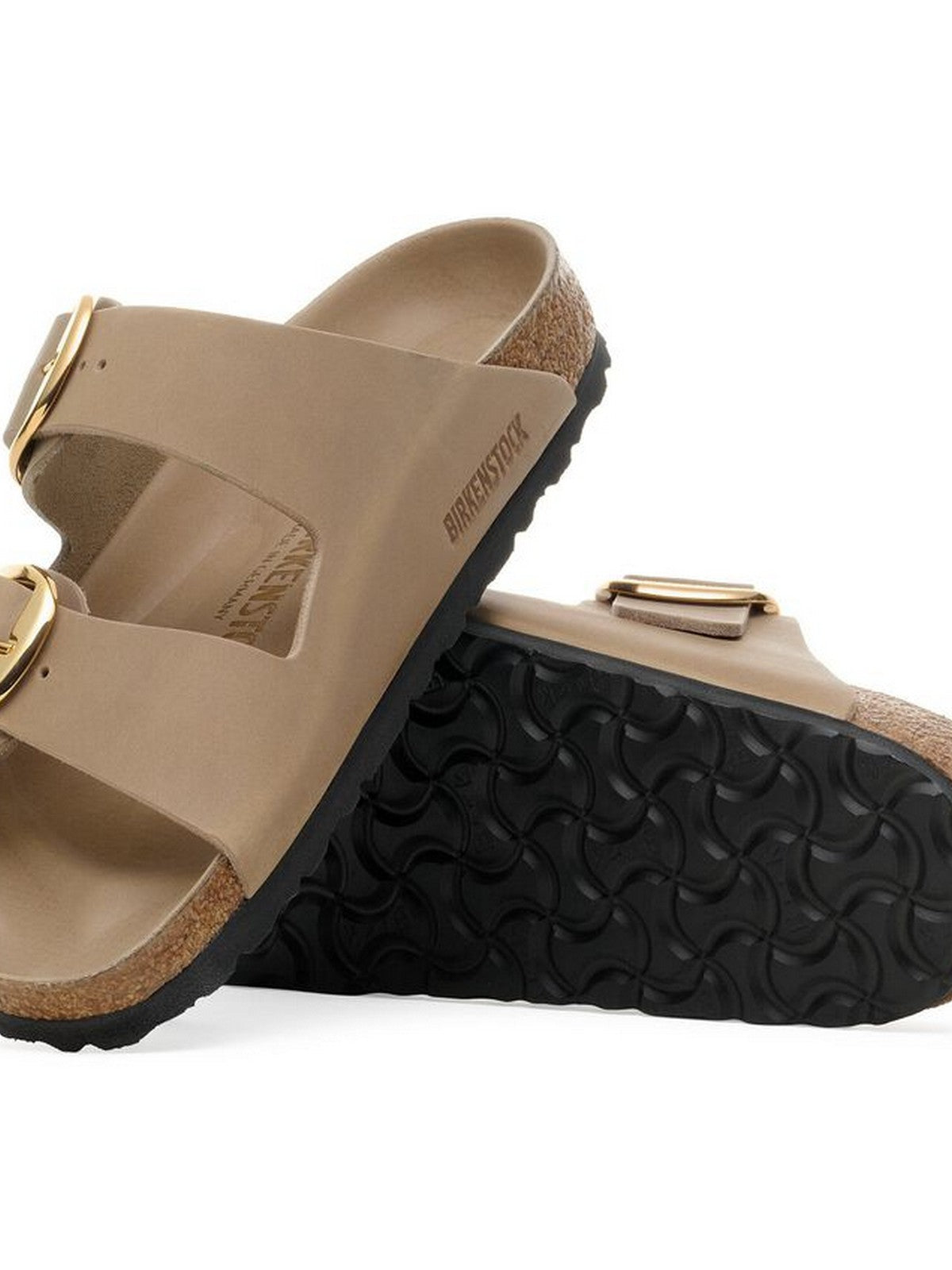 BIRKENSTOCK Sandalo Unisex adulto Arizona Big Buckle tabacco brown, Oiled Leather 1030395 TABACCO BROWN gioboutiqueweb
