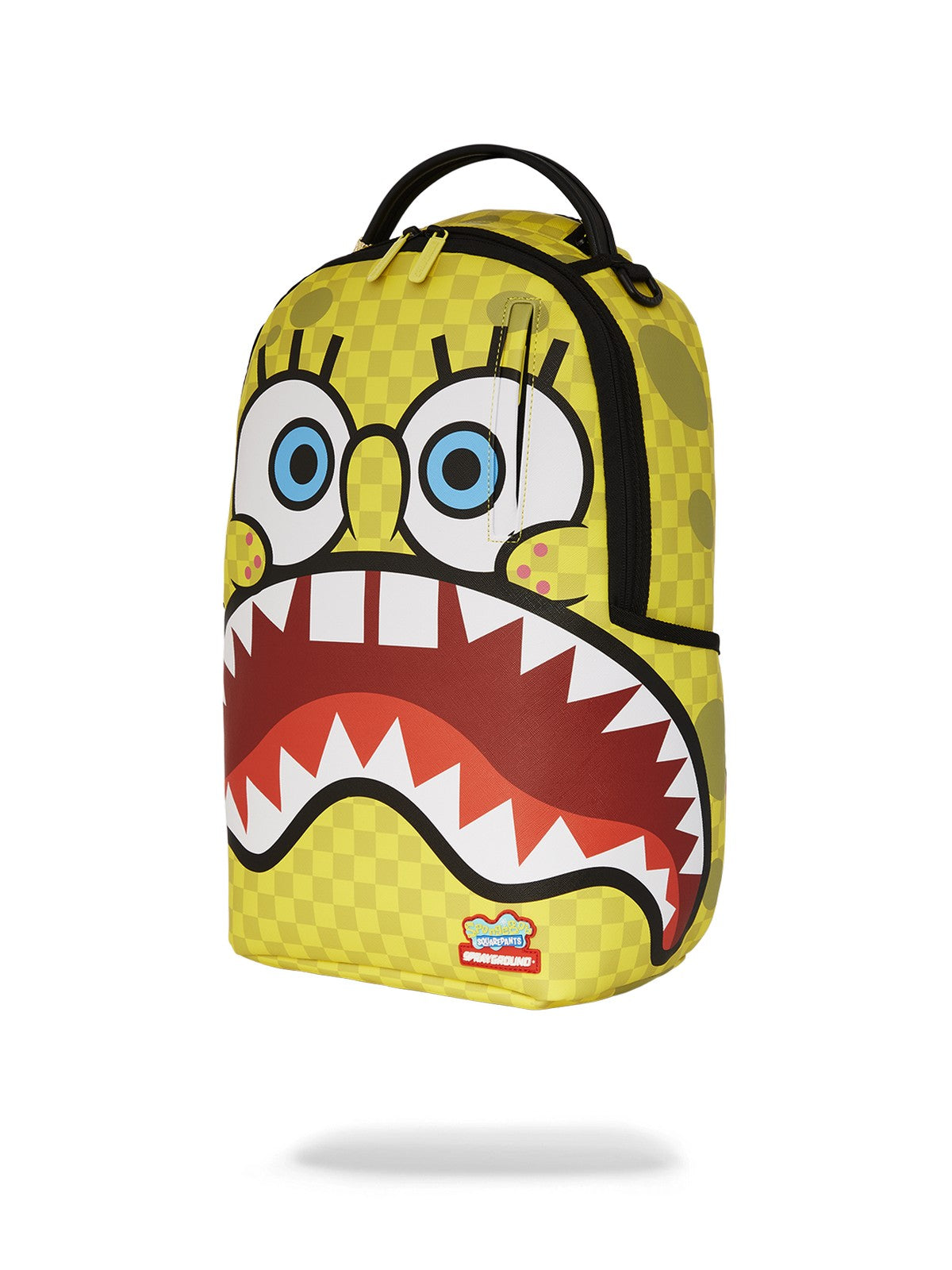 SPRAYGROUND Zaino Uomo SPONGEBOB CHECKERBOB DLXSV BACKPACK 910B7011NSZ GIALLO gioboutiqueweb