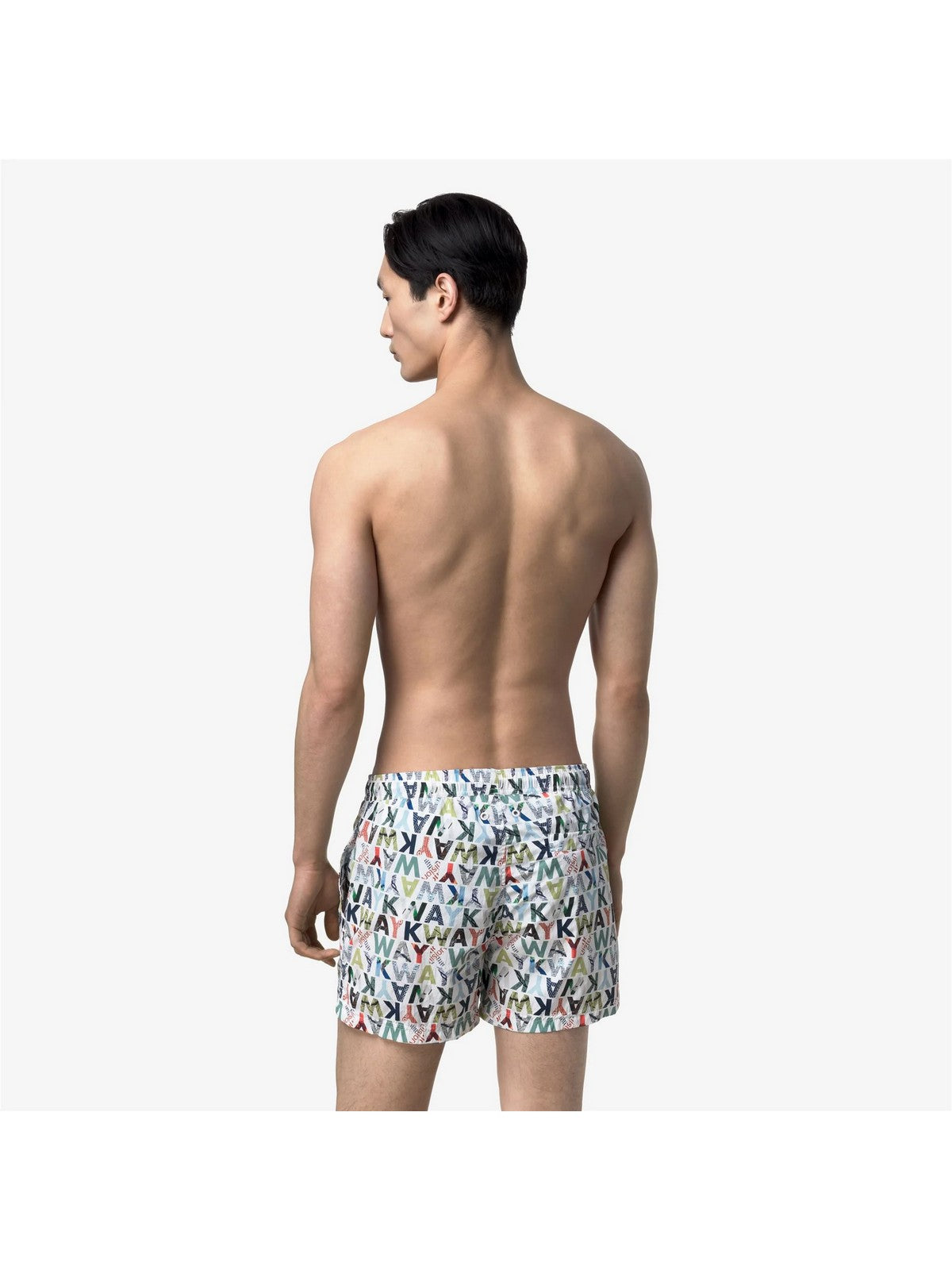 K-WAY Costume da bagno Uomo HAZEL GRAPHIC BEACH K2158GW C12 GRAPHIC LETTERING