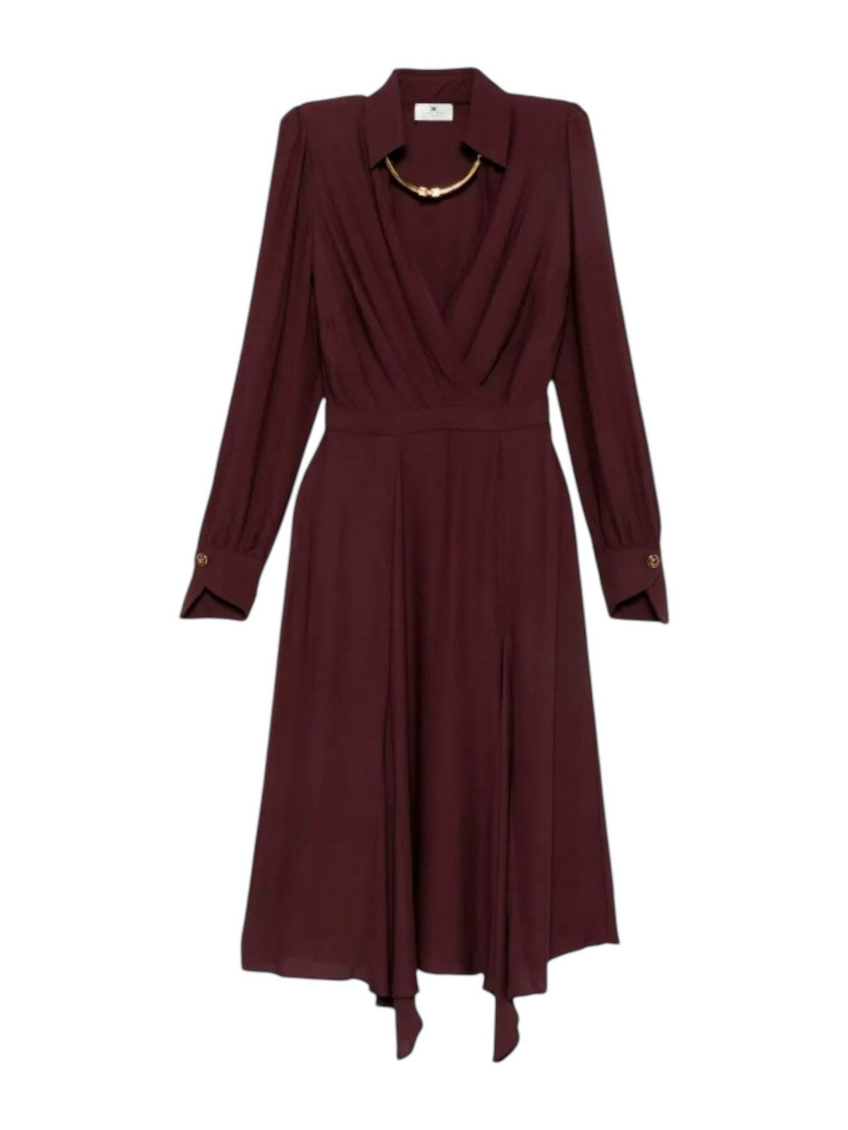 ELISABETTA FRANCHI Abito Donna  ABT0356E2 EA4 MERLOT gioboutiqueweb