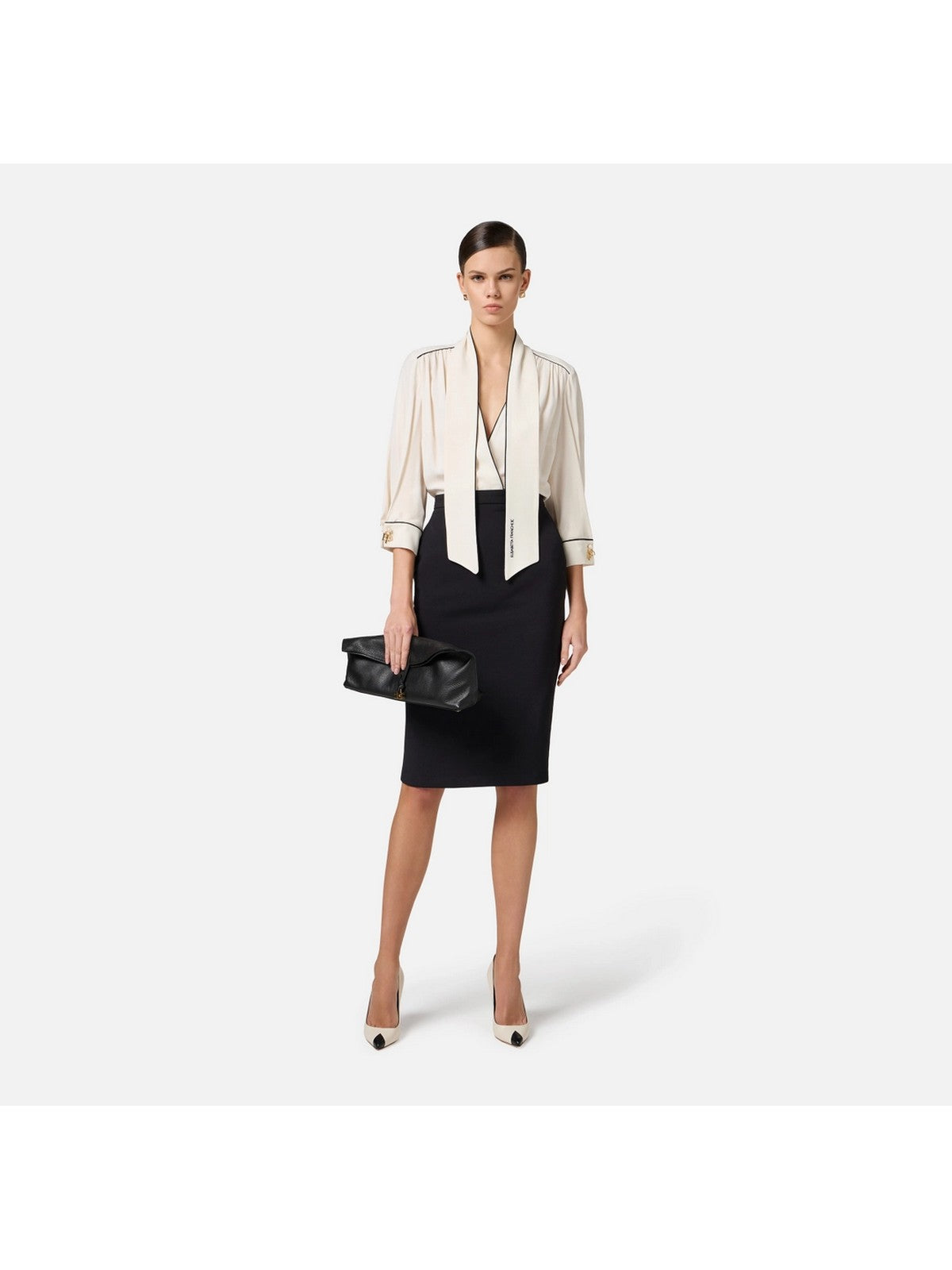 ELISABETTA FRANCHI Abito Donna  AB77151E2-E84 Beige gioboutiqueweb