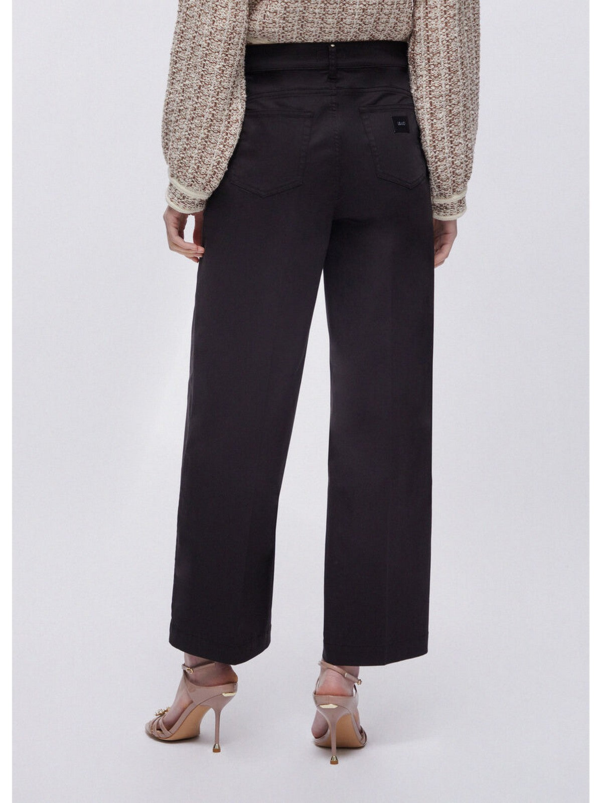 LIU JO WHITE Pantalone Donna  WA6475T373A 22222 Nero gioboutiqueweb