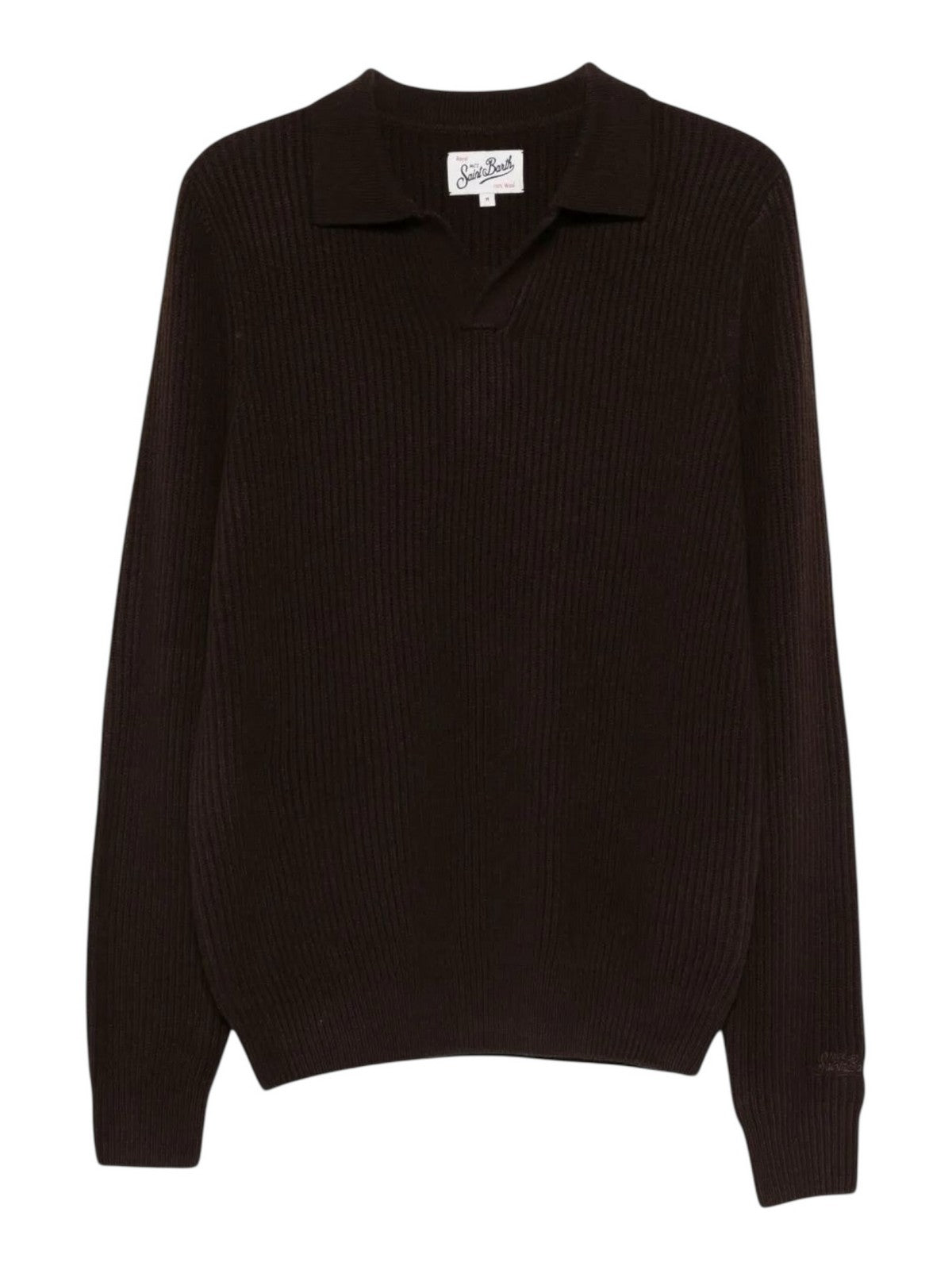 MC2 SAINT BARTH Maglione Uomo  DOWNING WOOL 00029I 18H DARK BROWN