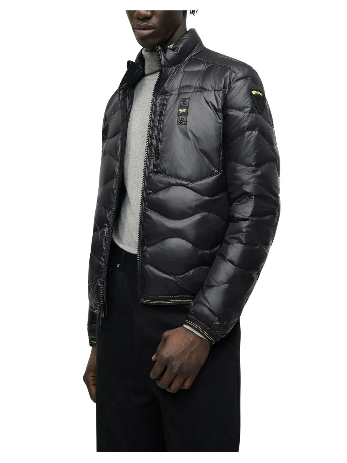 BLAUER Piumino Uomo Daniel 26SBLUC03178 006719 999 Nero gioboutiqueweb