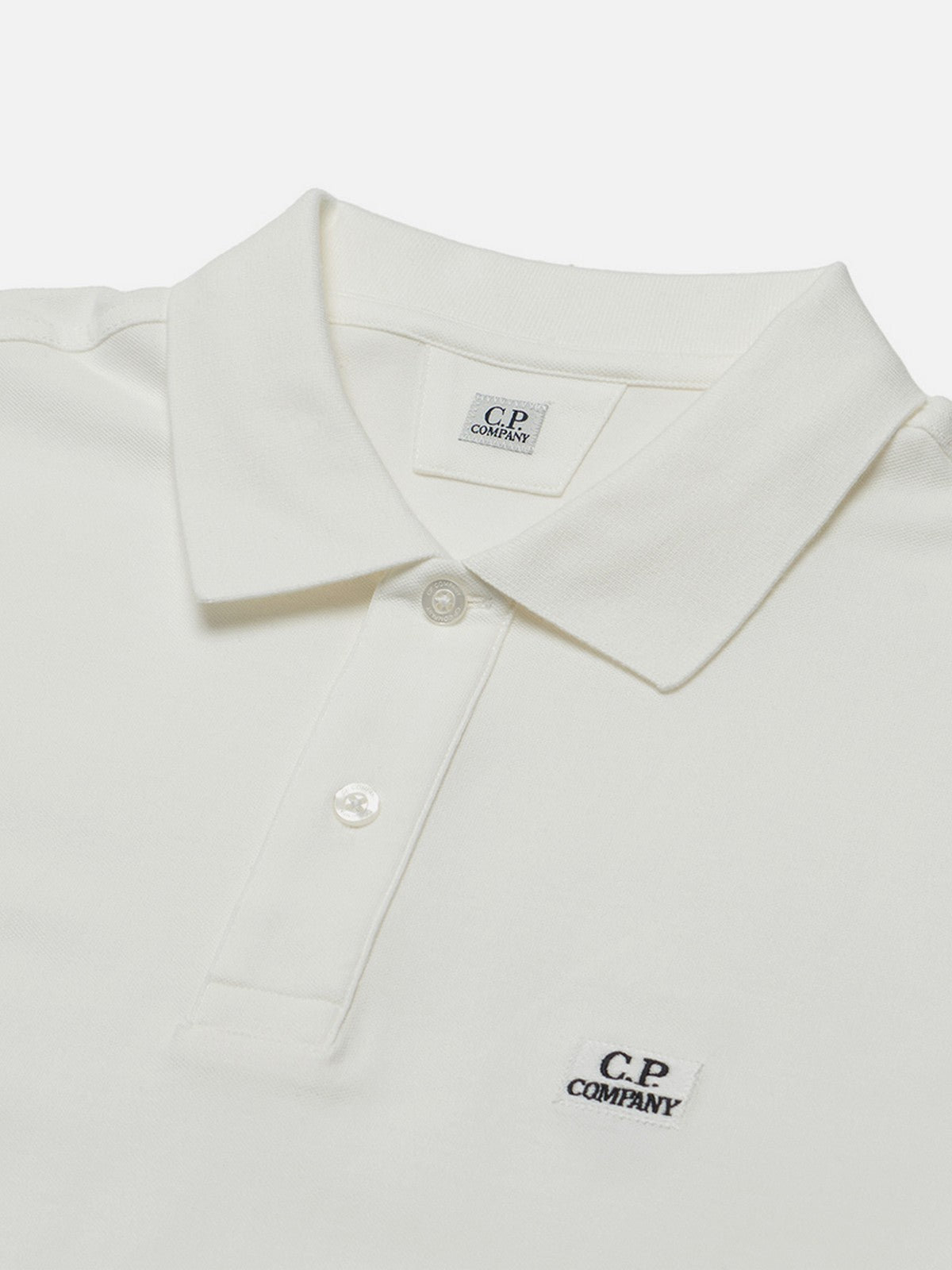 C.P. COMPANY Polo Uomo  18CMPL165A005263W 103 Bianco gioboutiqueweb