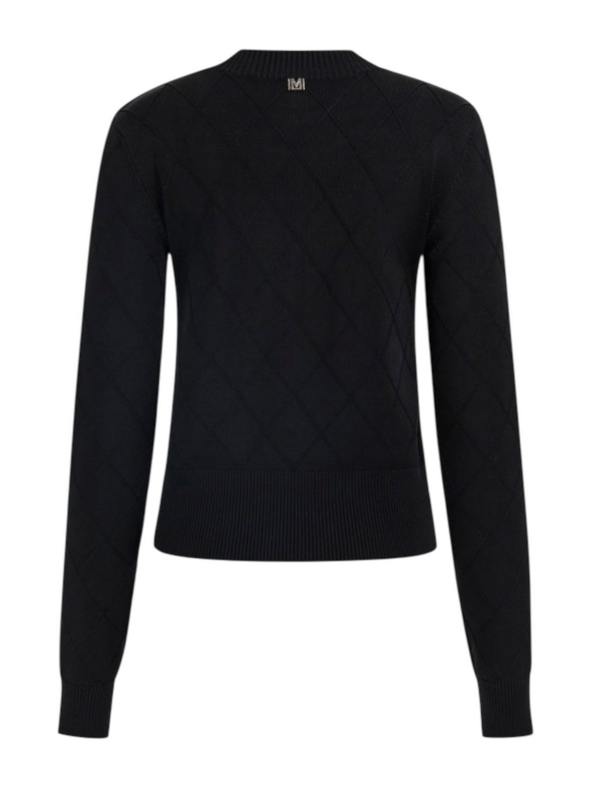 MARCIANO Maglione Donna MILEY LS TOP SWTR 5YGR11 5036Z JBLK Jet Black A996 gioboutiqueweb