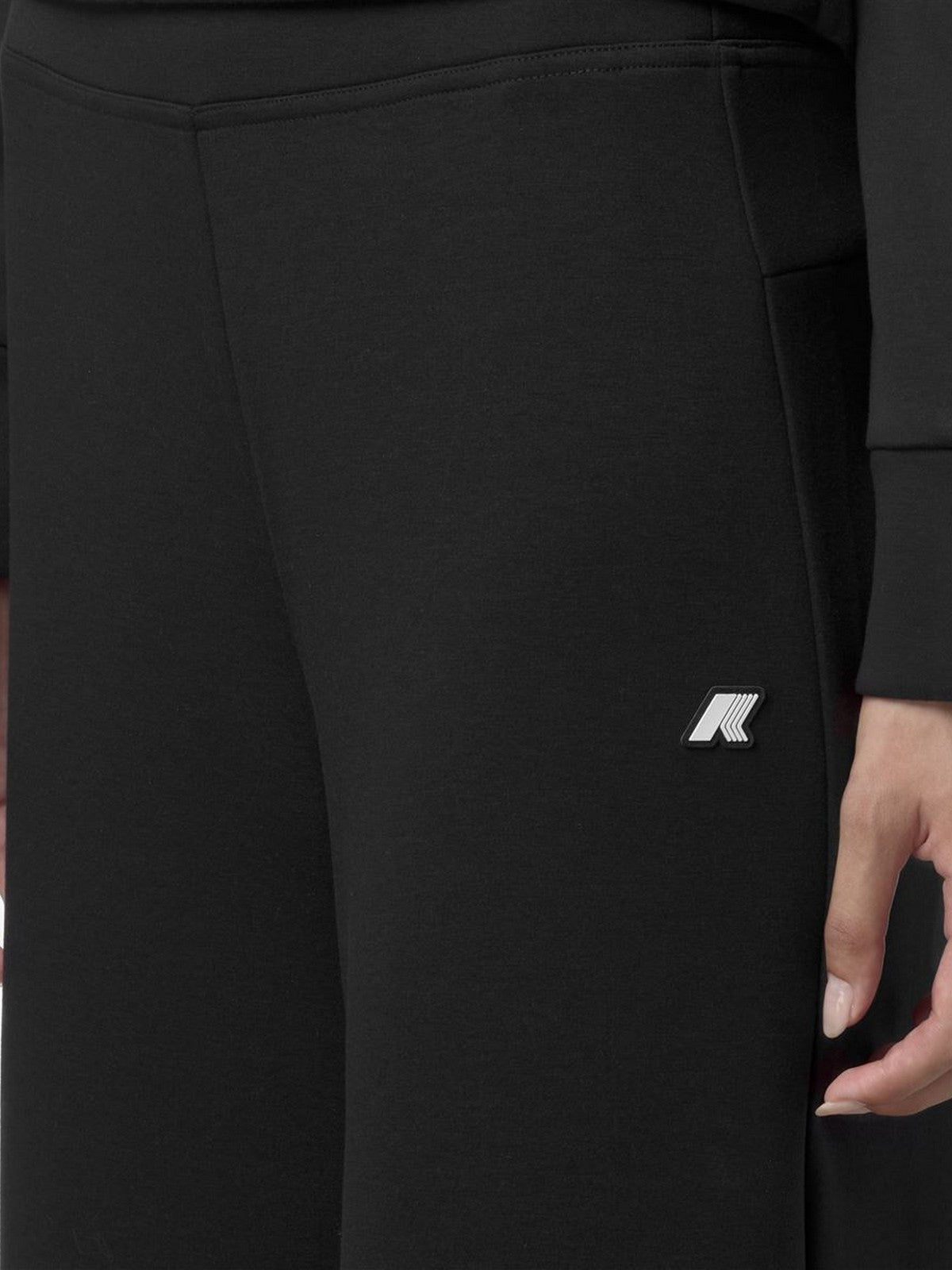 K-WAY Pantalone Donna LOIRE LIGHT SPACER K6138BW USY BLACK PURE