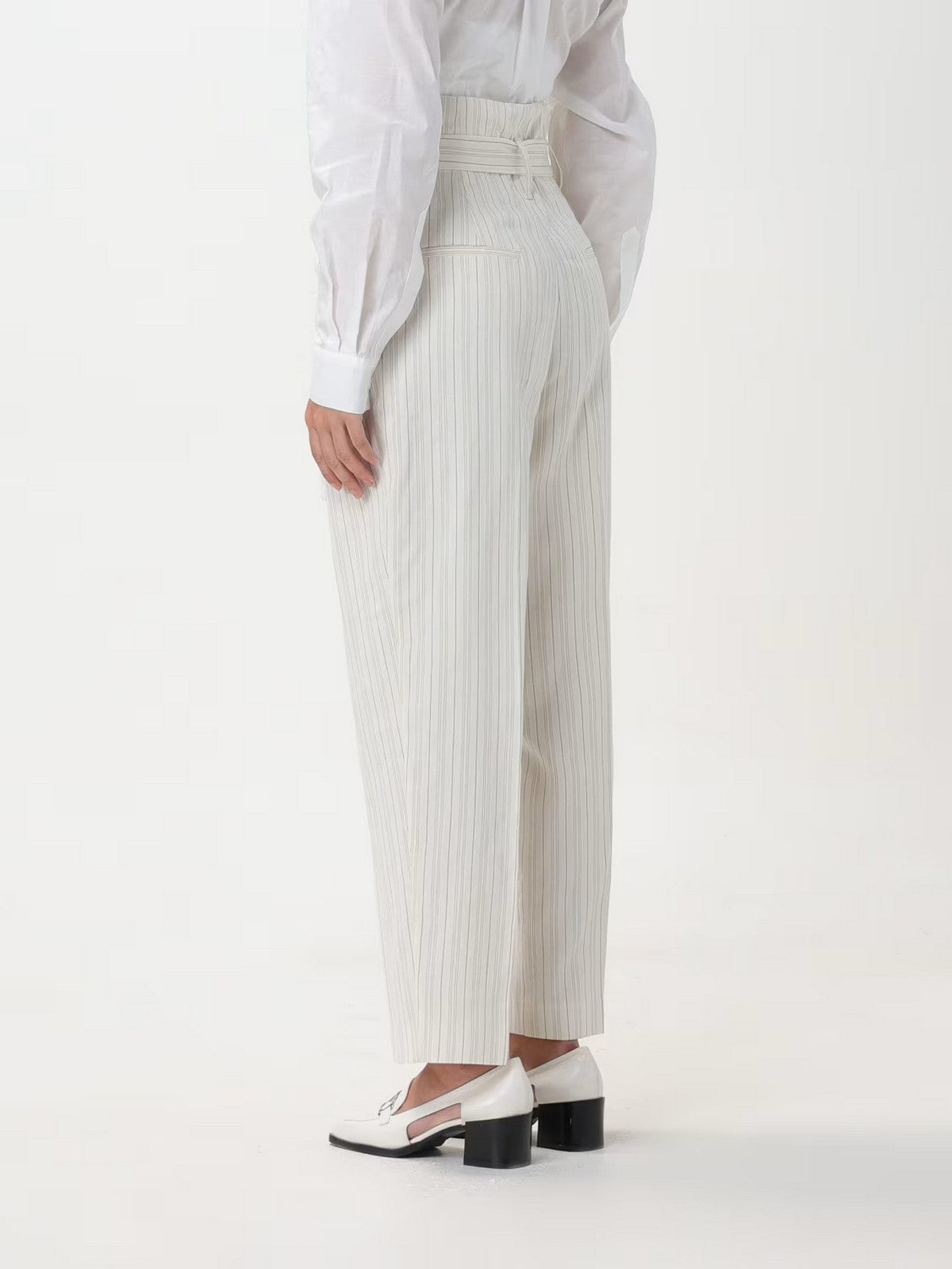 LIU JO BLACK Pantalone Donna  CA4320T3790 N9037 Bianco gioboutiqueweb