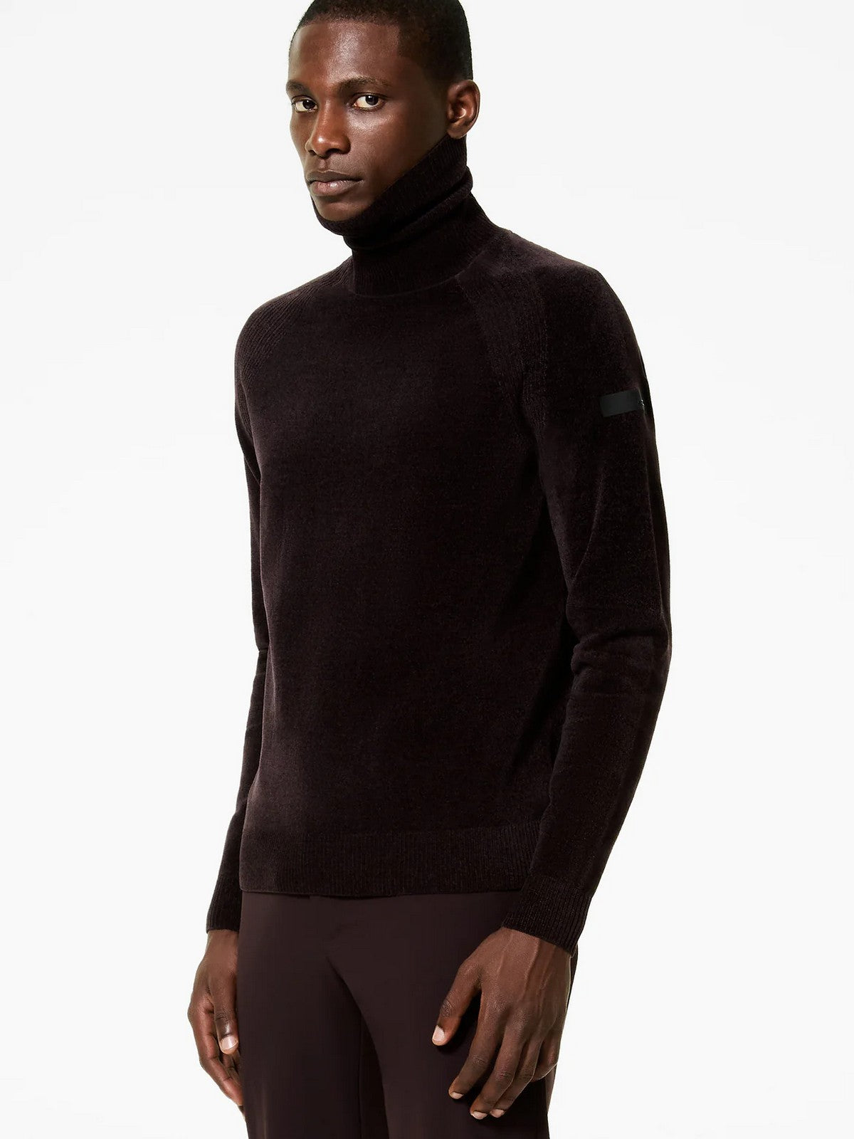 RRD Maglione dolcevita Uomo VELVET TURTLENECK KNIT W25133 73 73 BORDEAUX gioboutiqueweb