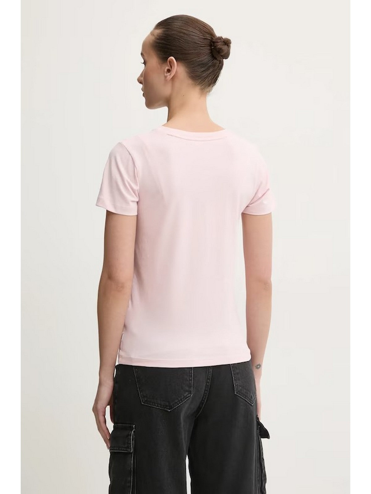 GUESS T-shirt Donna GJ SS SLIM PKT TEE W5RI52 J1314 G65F SOFT ROSE gioboutiqueweb