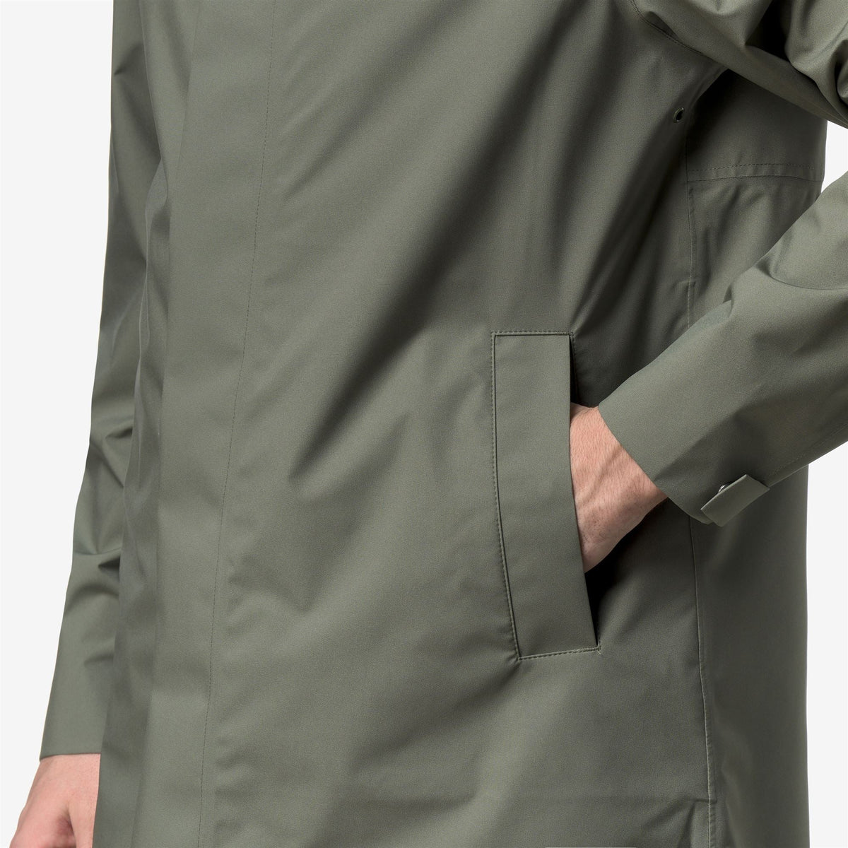 K-WAY Giubbino Uomo TOMMY STRETCH 2L K1161WW V15 Green Lichen