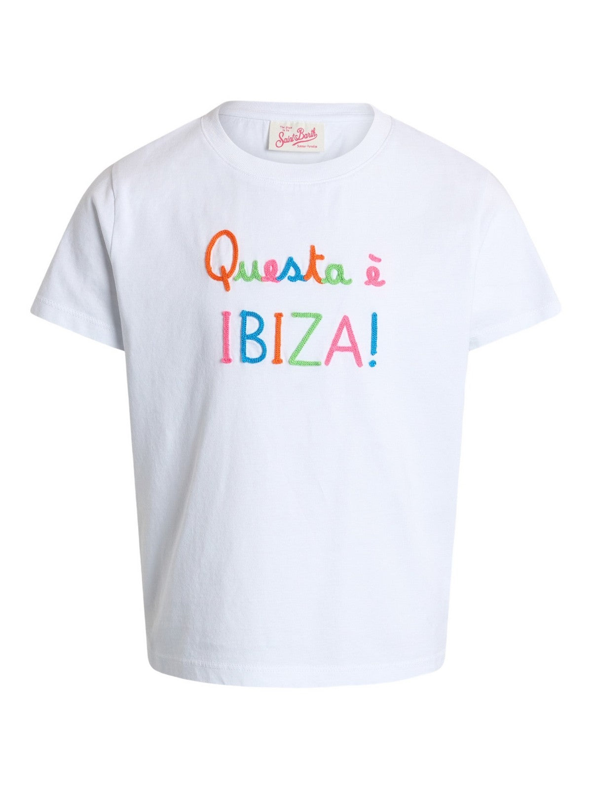 MC2 SAINT BARTH T-Shirt e Polo Bambine e ragazze  ELLY 02168F Bianco gioboutiqueweb