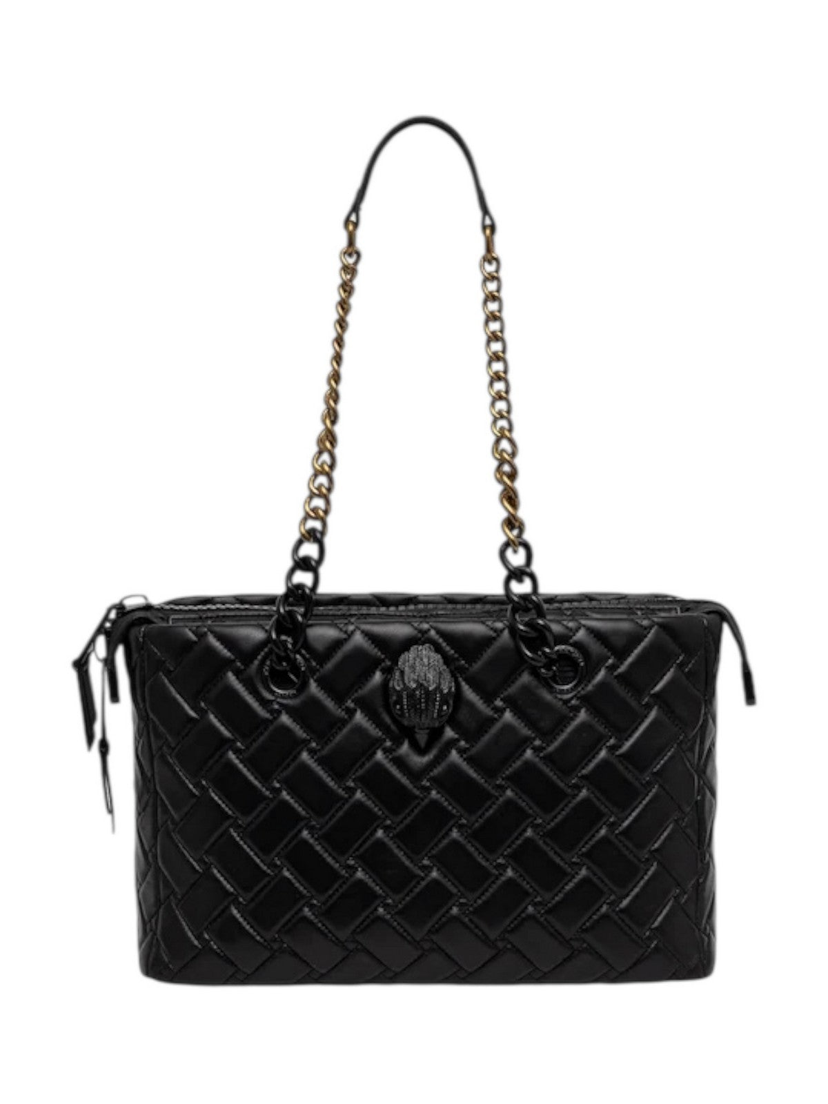 KURT GEIGER Borsa Donna KENSINGTON SH KURT DR 5018800109 BLACK BLACK gioboutiqueweb