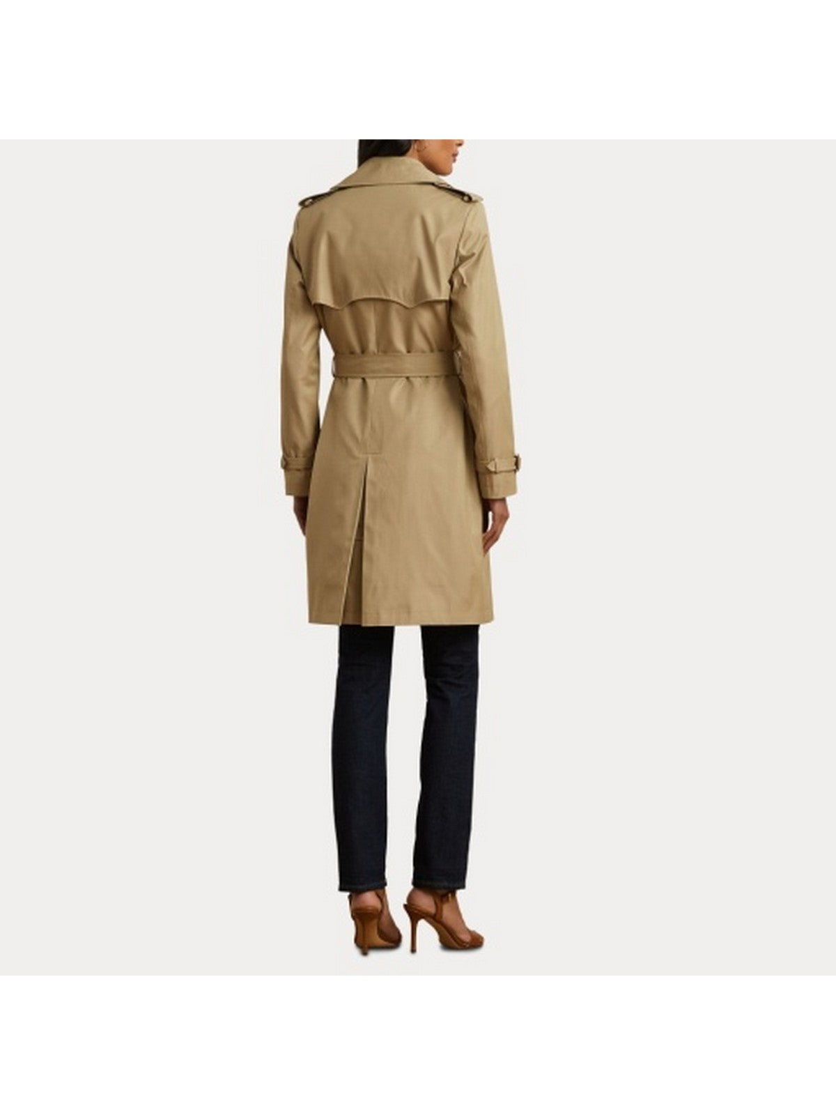 LAUREN RALPH LAUREN Trench Donna DB BLT RN38 297967122 002 BIRCH TAN gioboutiqueweb