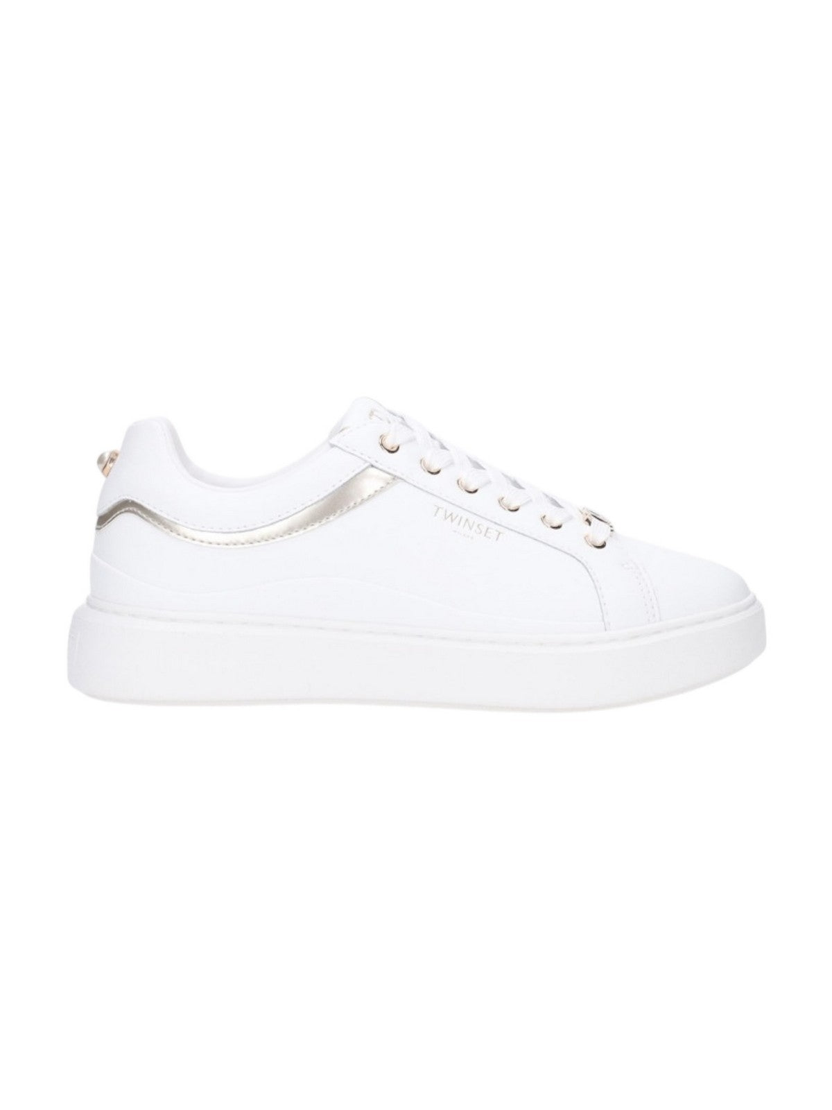 TWINSET Sneaker Donna SNEAKERS 252TCP020 07049 BIC.OTTICO/ORO