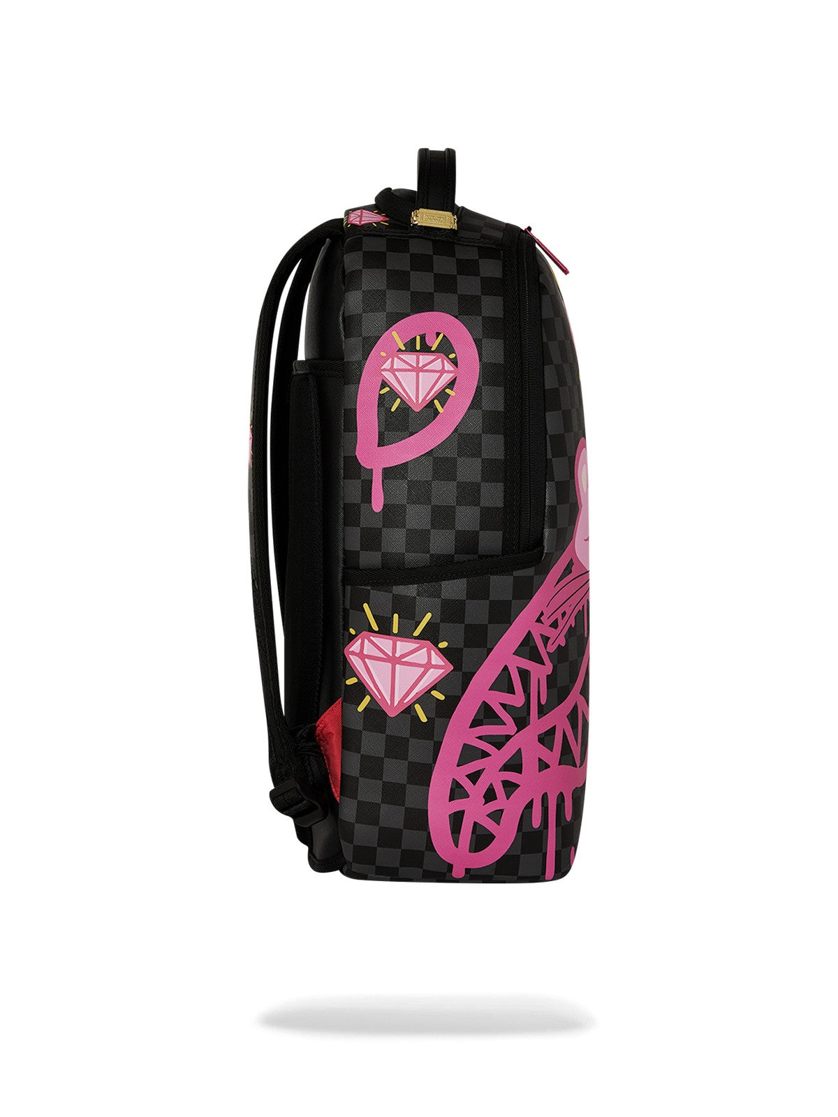 SPRAYGROUND Zaino Unisex adulto PINK PANTHER  DRIPPY DIAMONDS DLXSV BACKPACK 910B8790NSZ Nero gioboutiqueweb