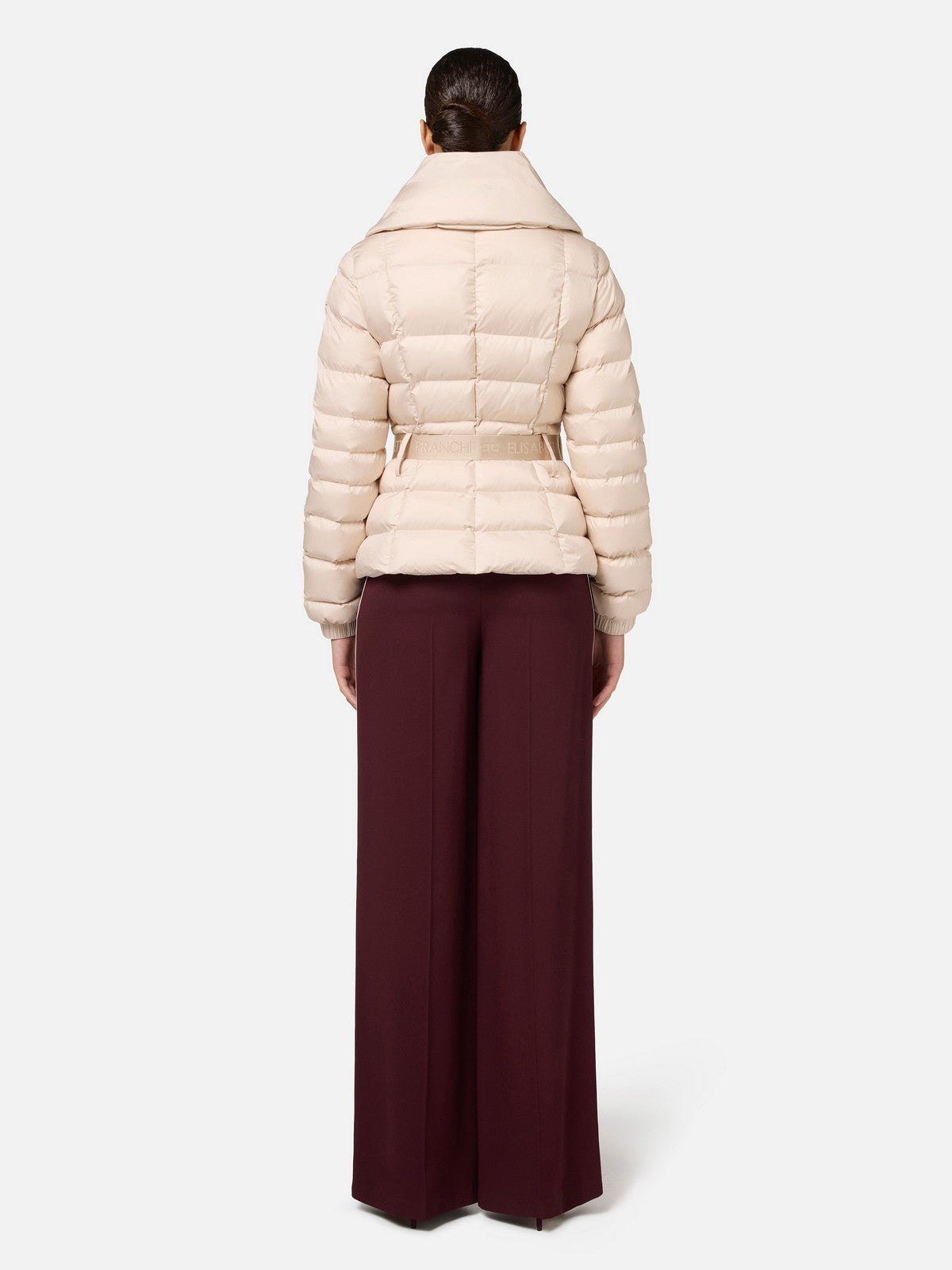 ELISABETTA FRANCHI Damens Jacke PI76D46E2 CI4 Weiß