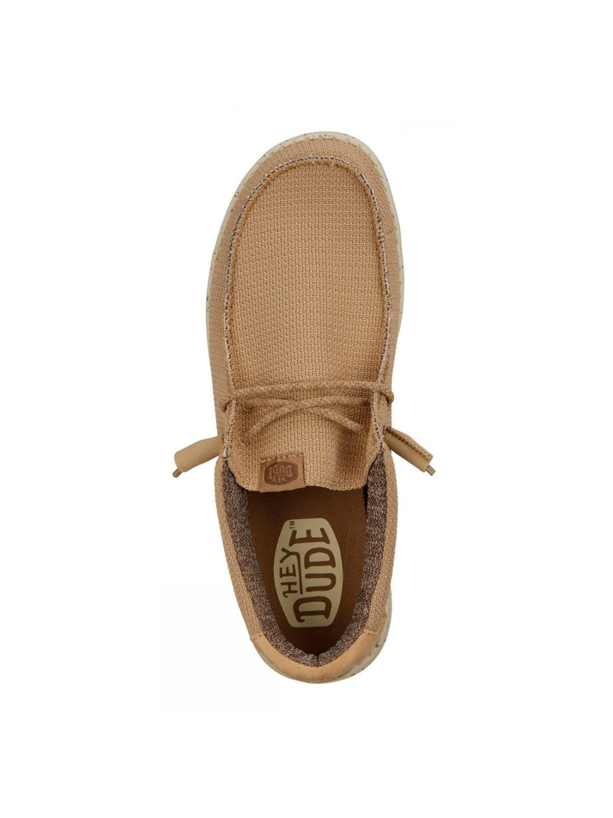 HEY DUDE Mocassino Uomo Wally Sport Mesh HD.40403 25W Beige gioboutiqueweb