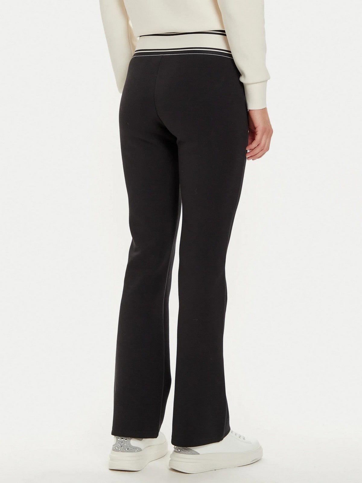 GUESS SPORT Pantalone Donna ANN LONG PANTS V3BB09 KBCK2 JBLK Nero gioboutiqueweb