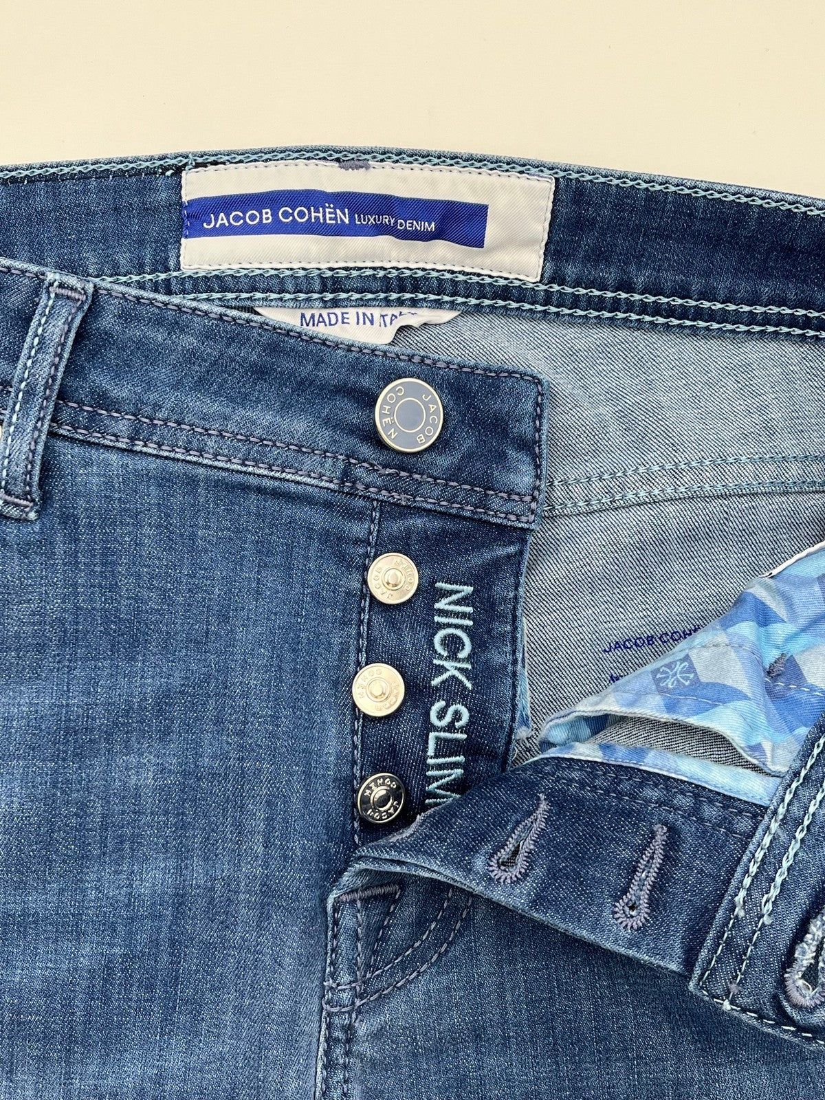JACOB COHEN Jeans Uomo  JUM_QE007 065 S4153 V3 300D Blu gioboutiqueweb