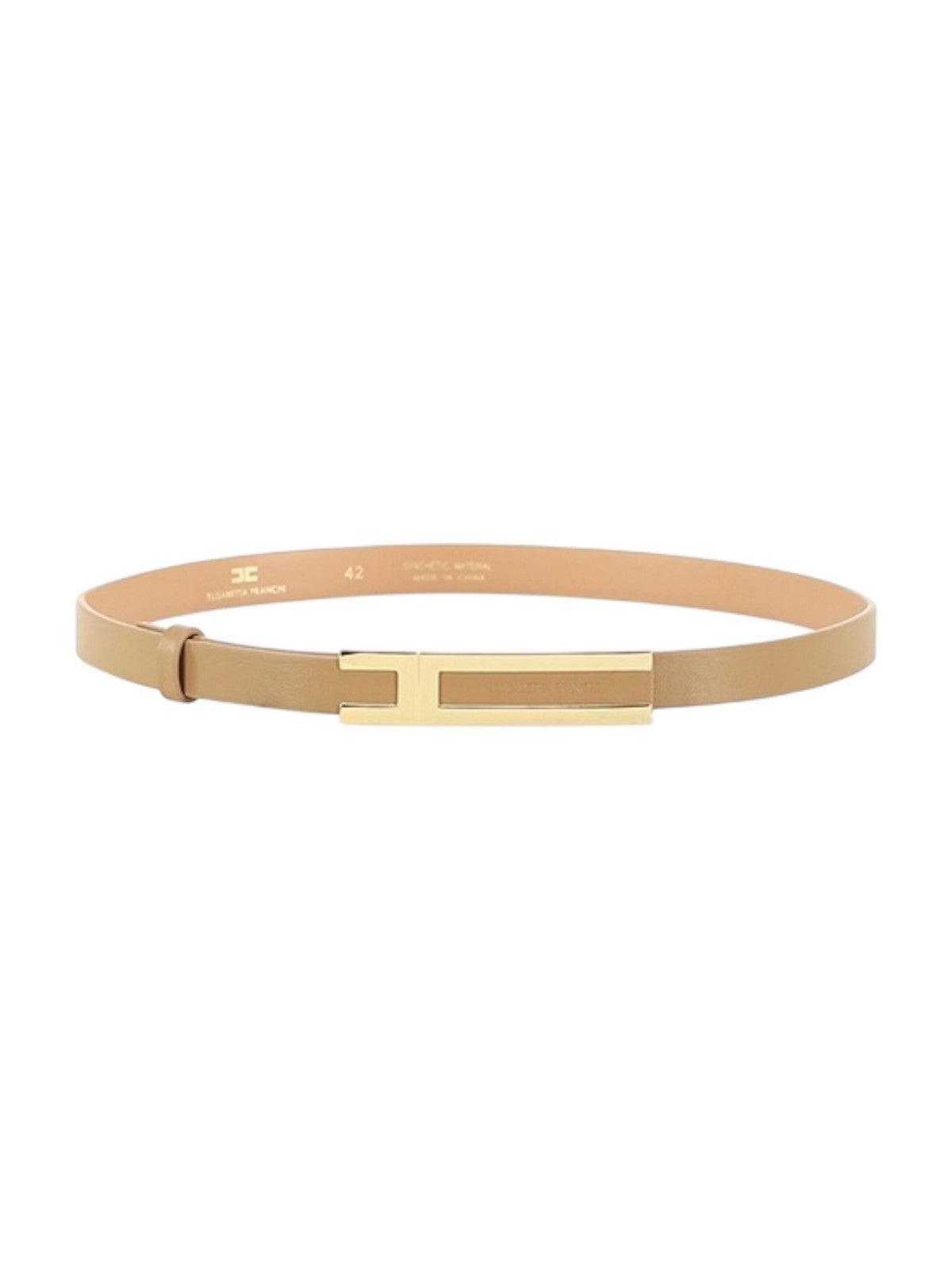 ELISABETTA FRANCHI Cintura Donna  CT76S56E2 032 camel gioboutiqueweb