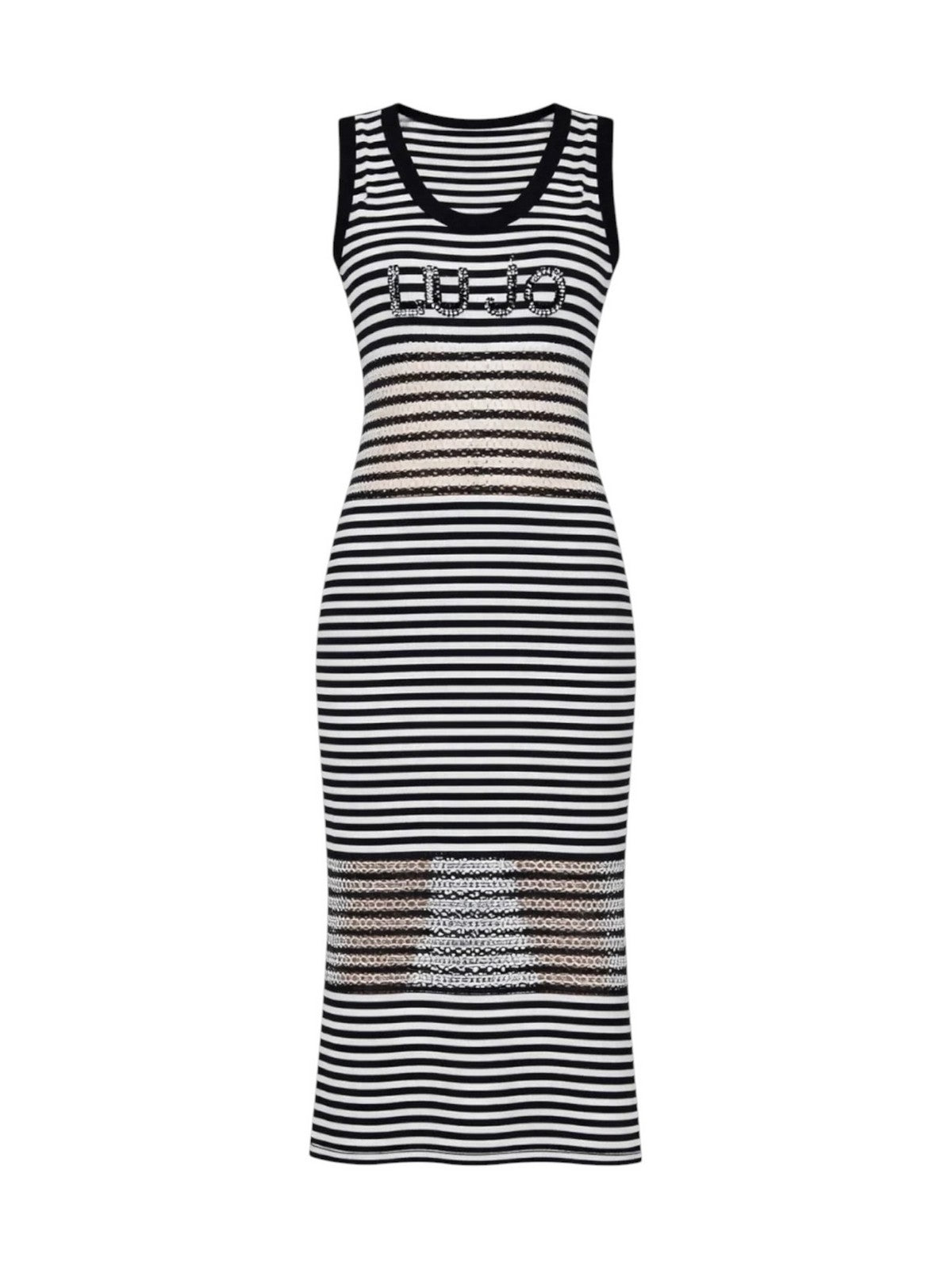 LIU JO BEACHWEAR Abito Donna  VA6198J3908 09096 NERO/BIANCO