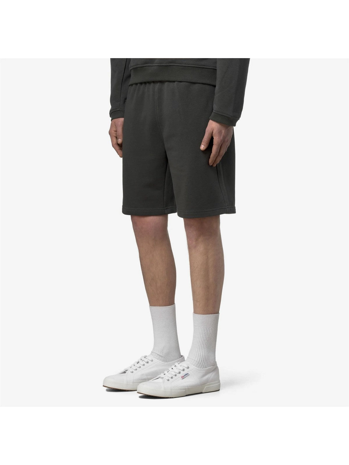 K-WAY Bermuda Uomo CASIMIR POLY COTTON K5138GW WMR GREEN BLACKISH gioboutiqueweb
